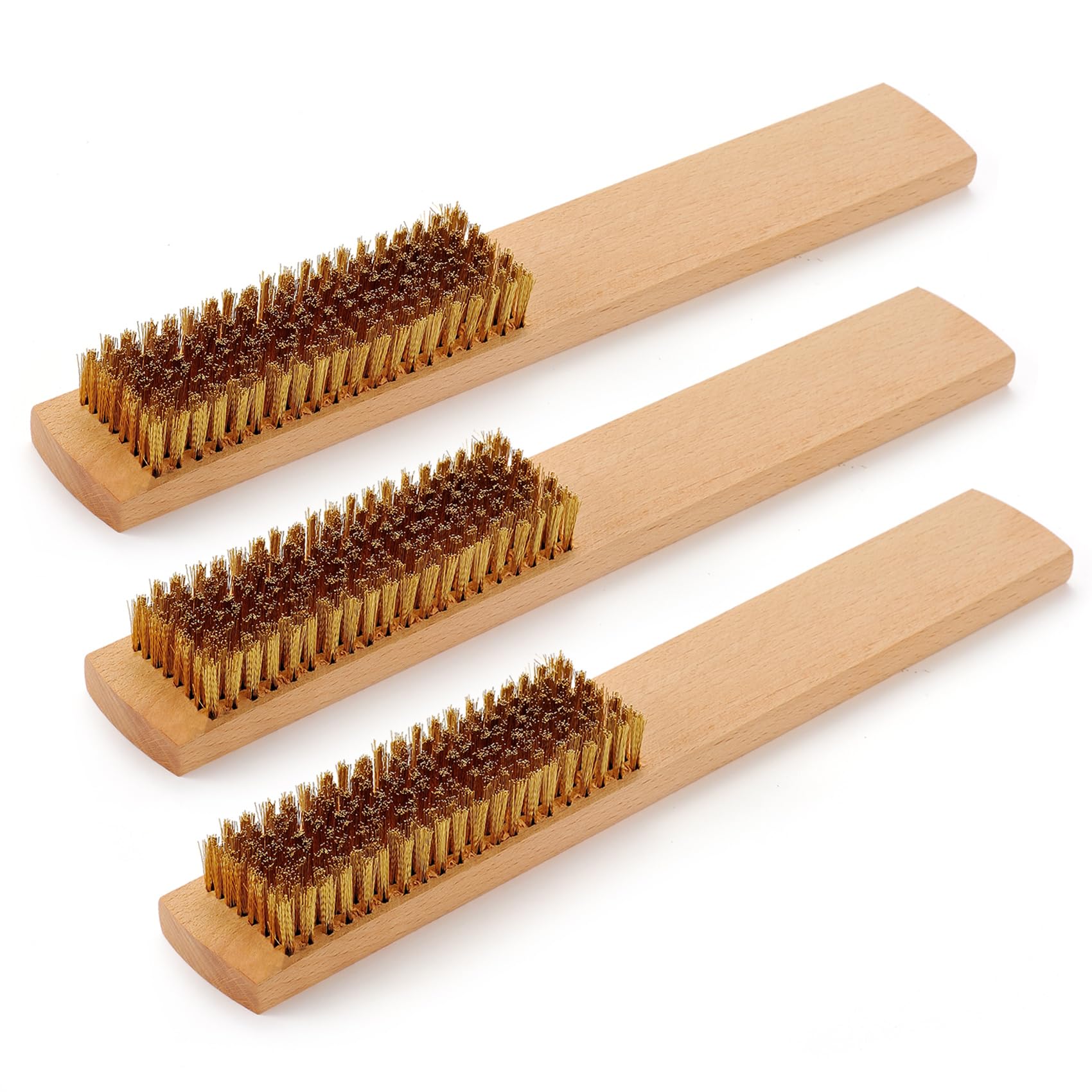Brass Brush 3Pcs (3 Count)