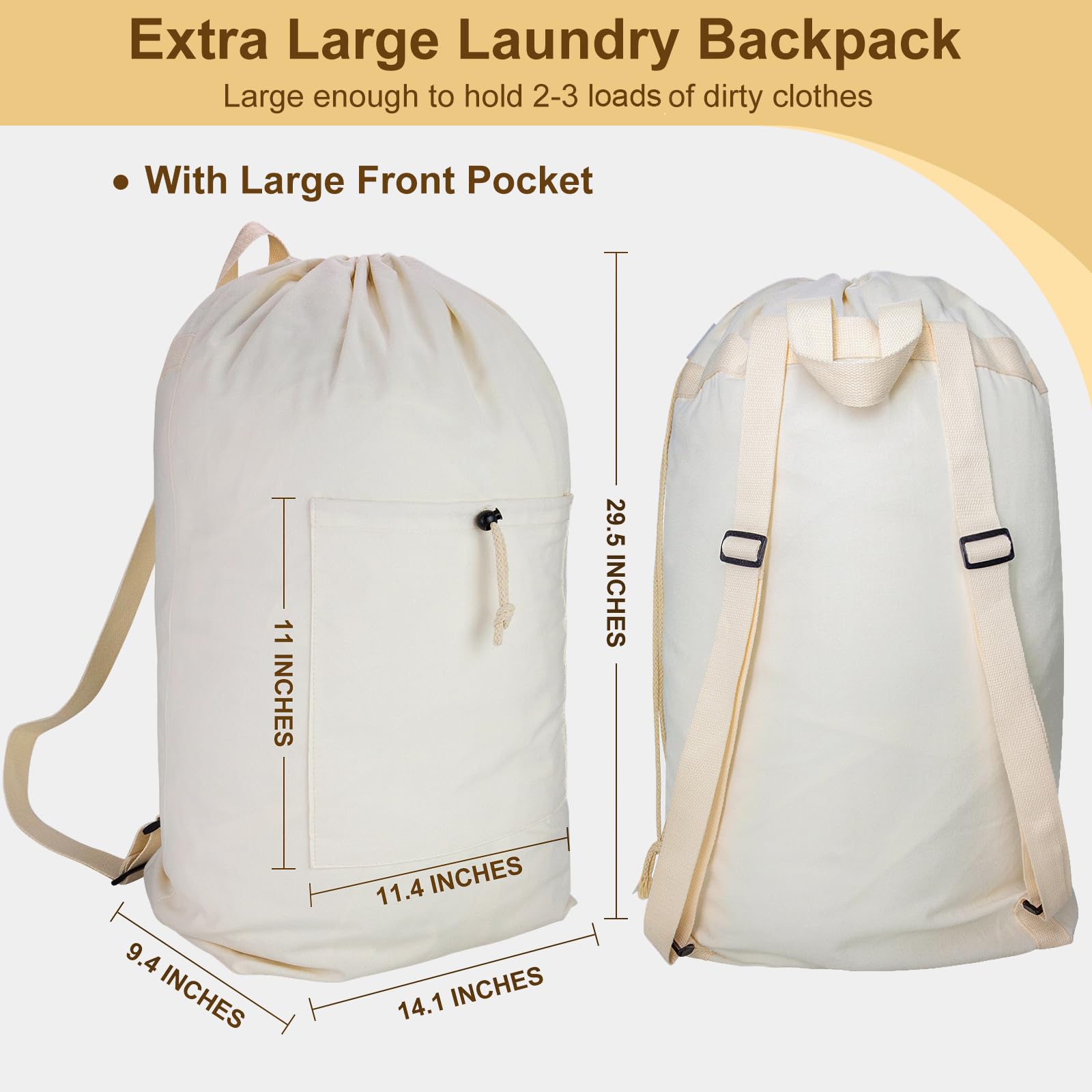Laundry Bag Backpack