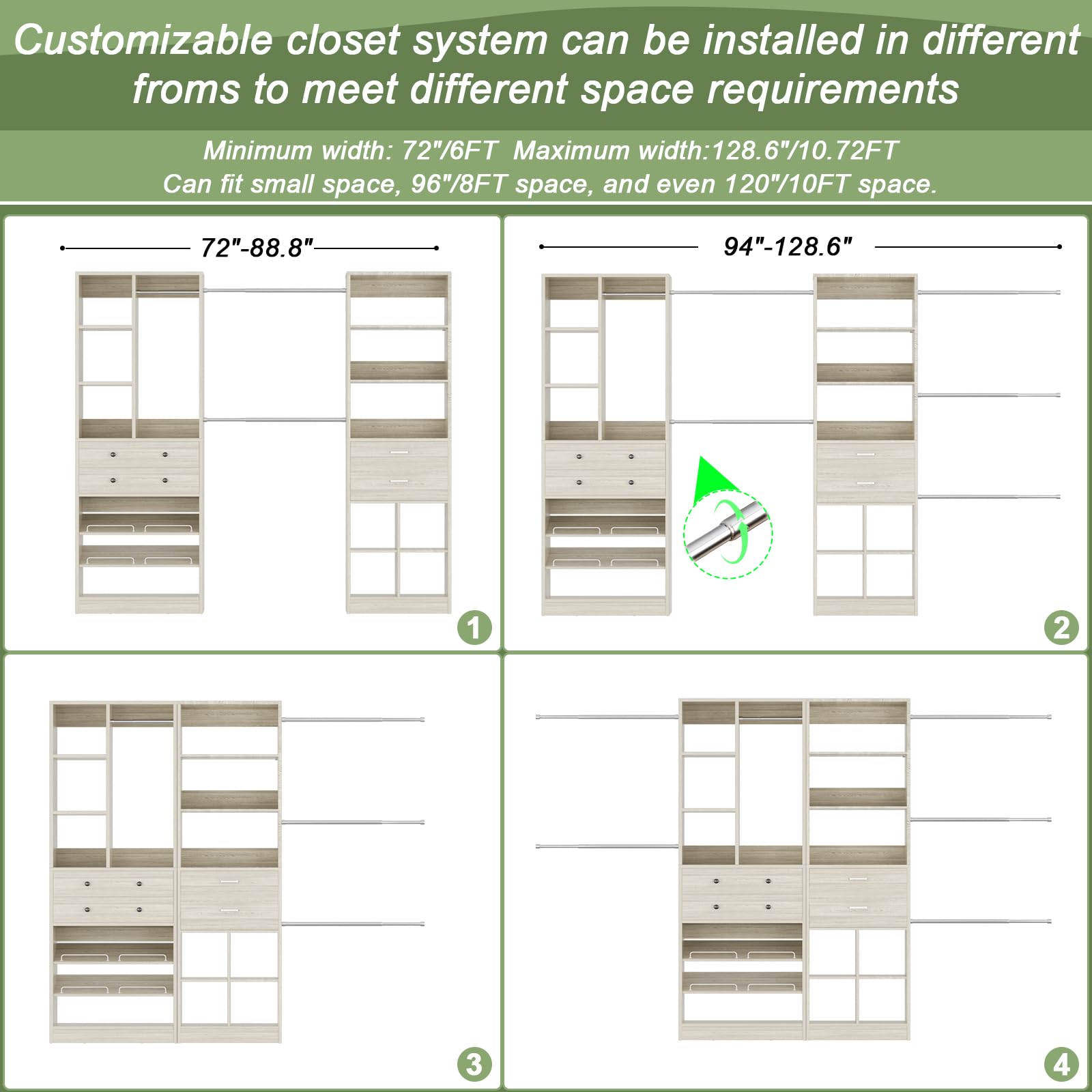 Closet System (10 Foot)