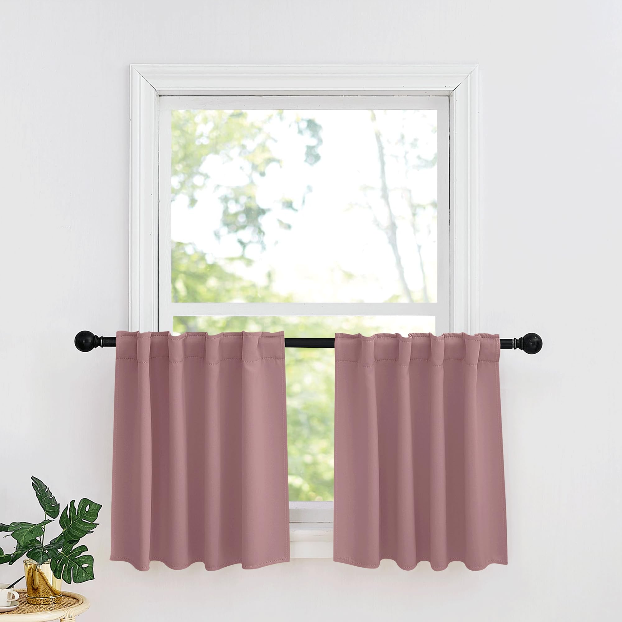 Kitchen Window Curtains (2 Count)