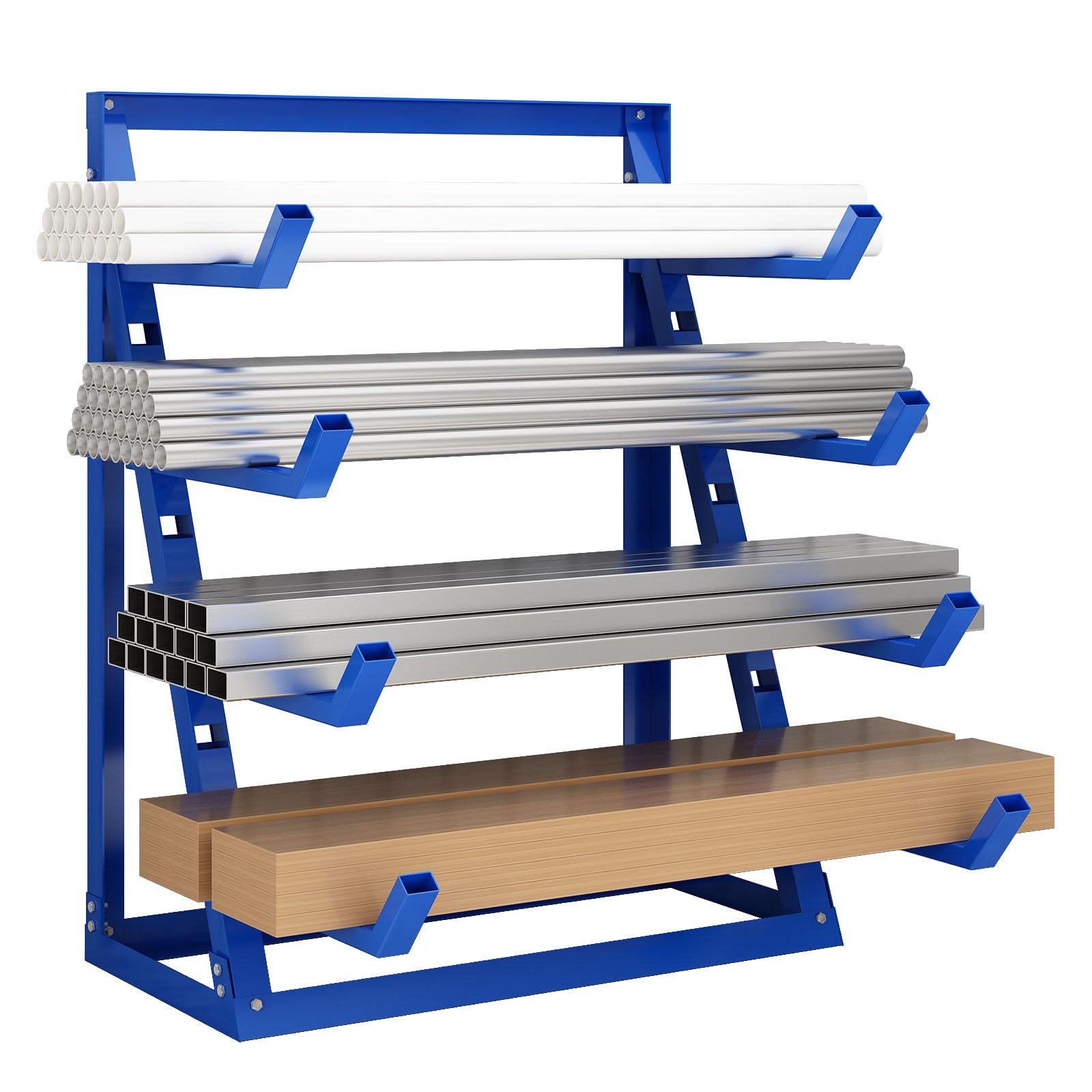 Steel Lumber & Pipe Storage Rack