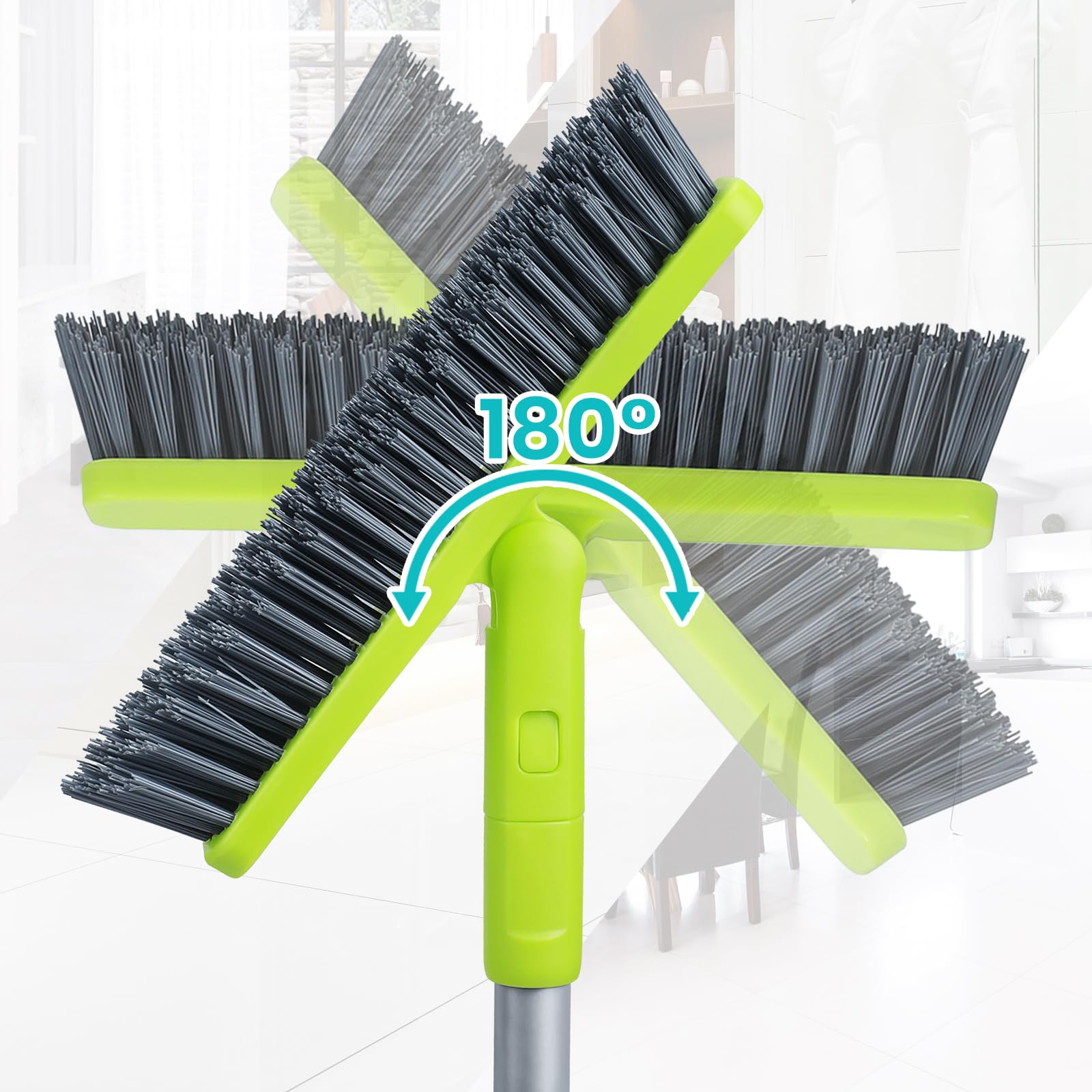 Grout Cleaner Brush with Long Handle