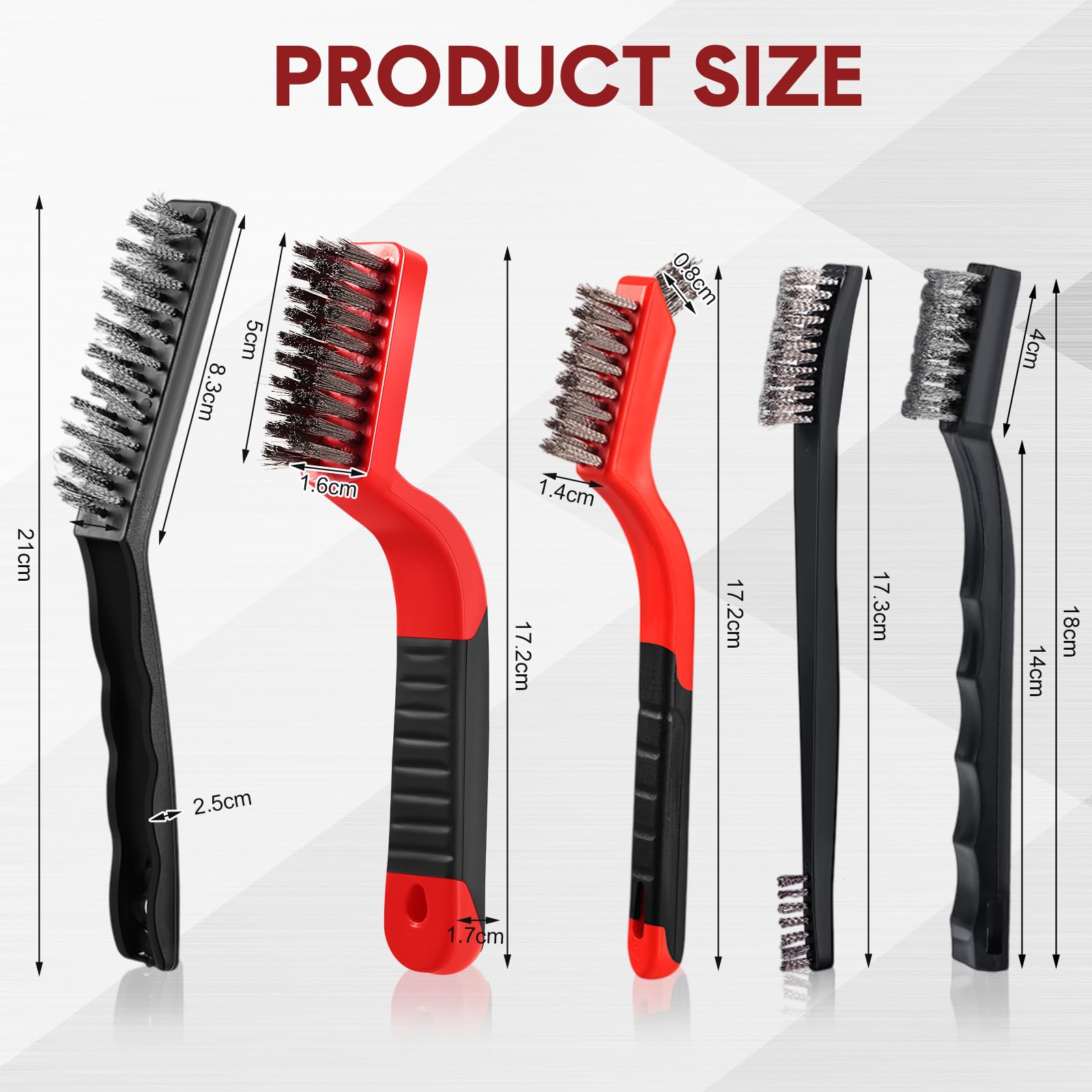30 Pcs Wire Cleaning Brush Set (30 Count)