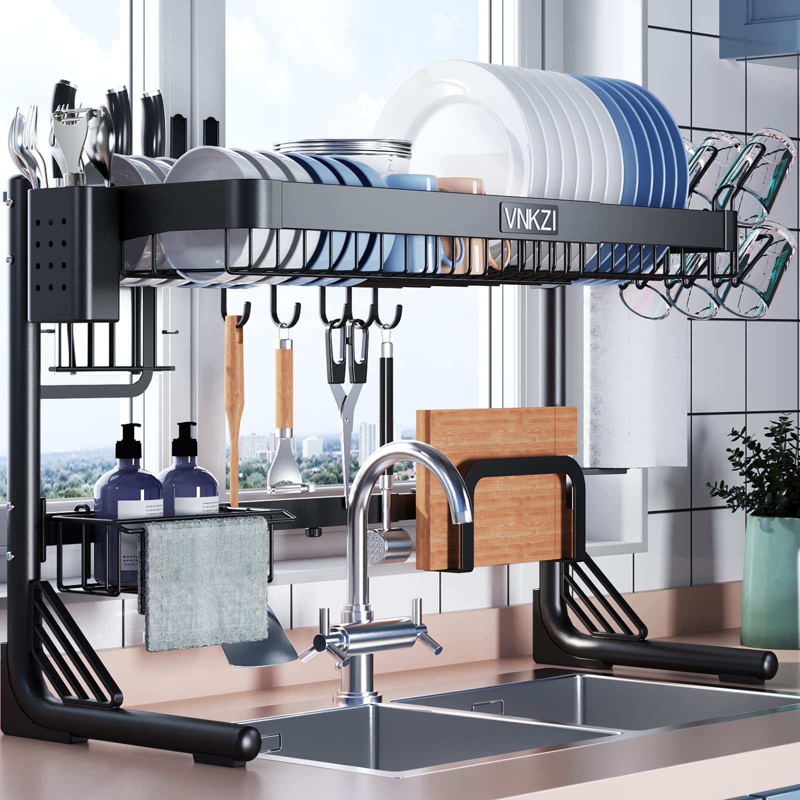 Over Sink Dish Drying Rack