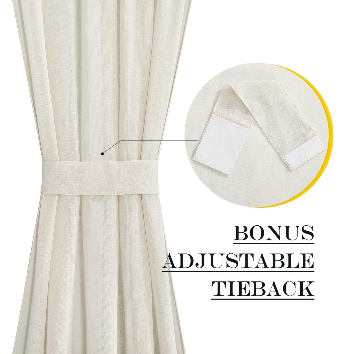 Sheer Door Curtains