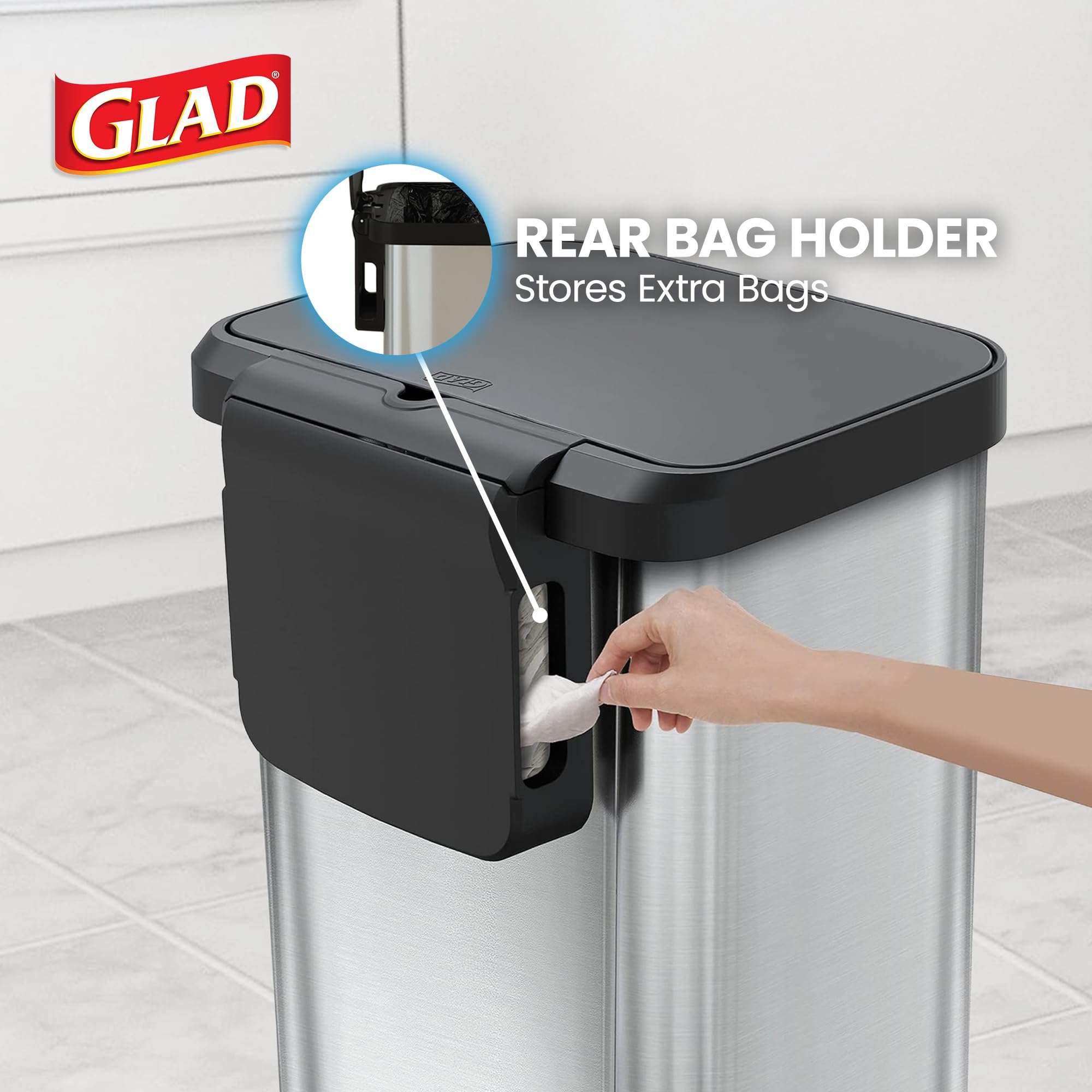 Stainless Steel Trash Can