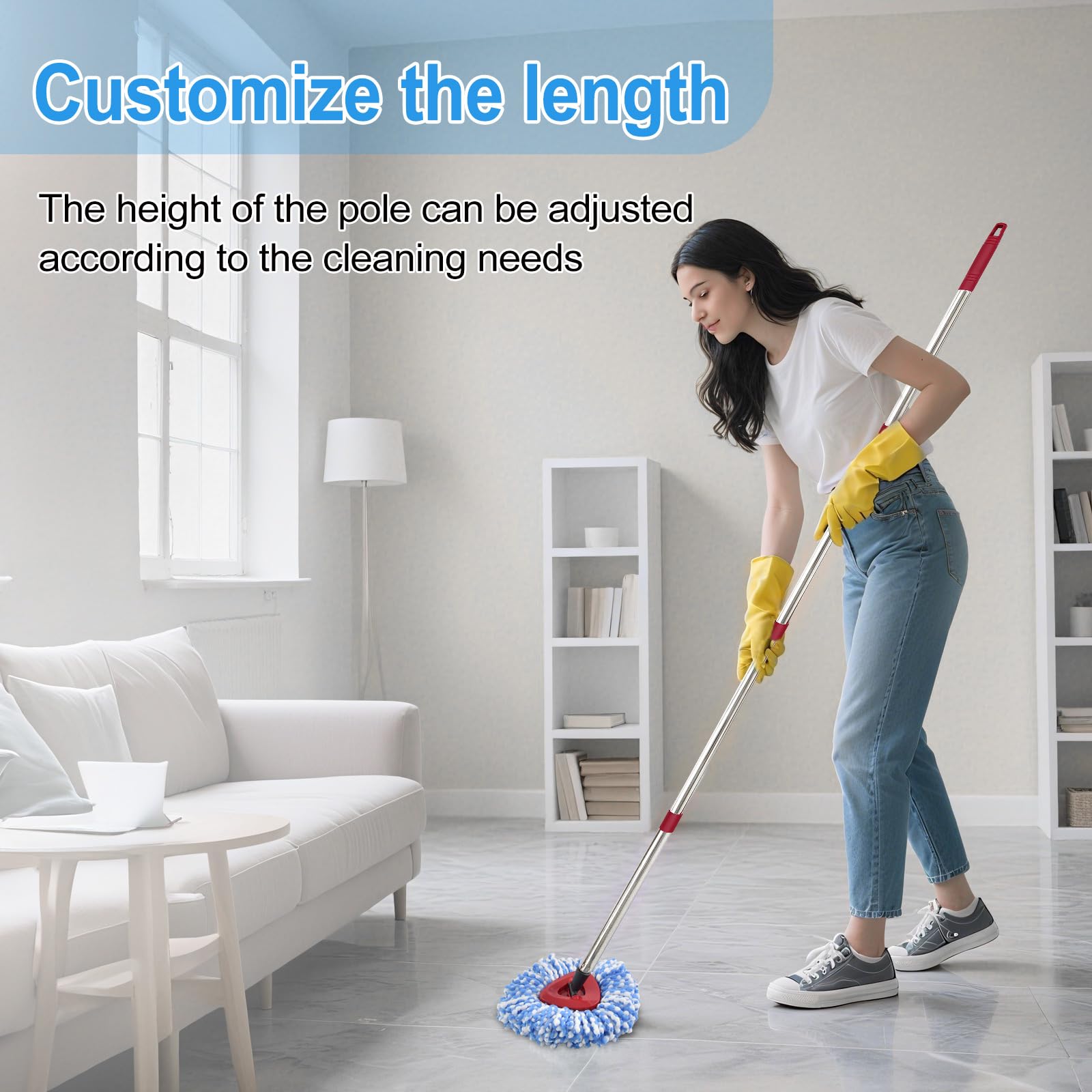 Mop Handle for Ocedar (5 Count)