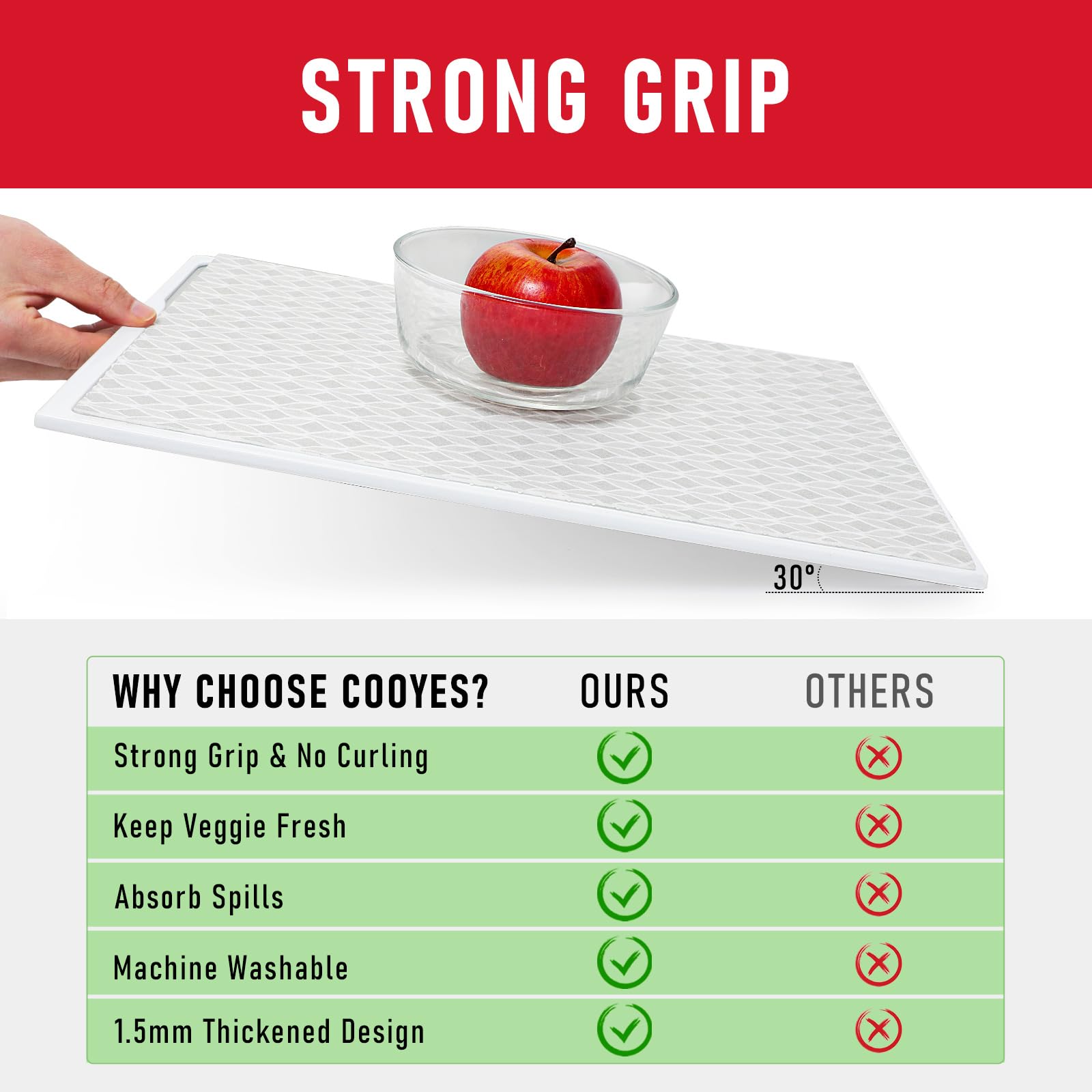 Refrigerator Liners (12 Sq Ft)