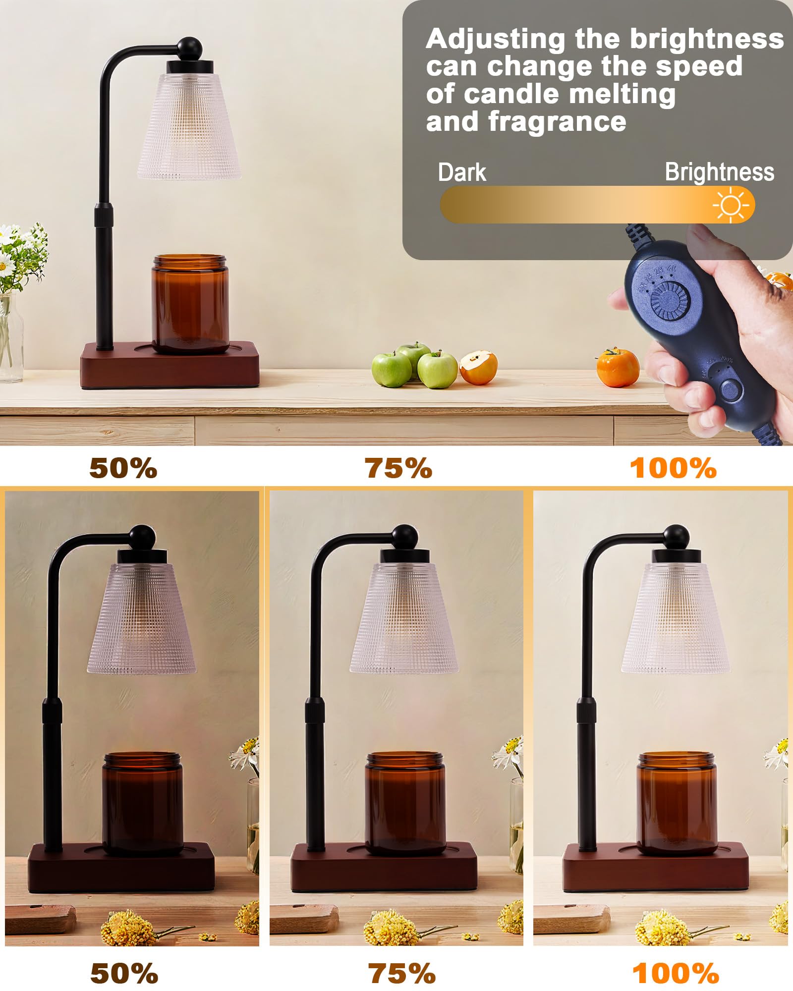 Candle Warmer Lamp with Timer