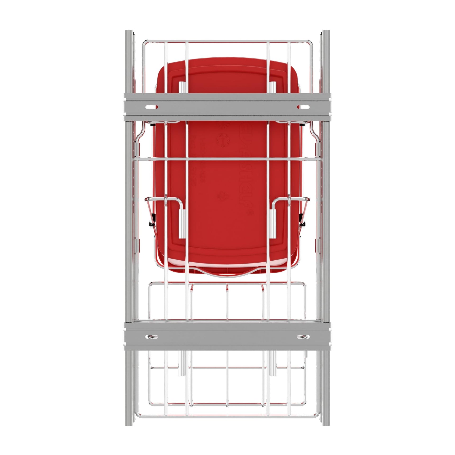 Pullout Trash Can for Kitchen Cabinets 35 Qt Garbage Waste Recyling Bin with Full Extension Slides