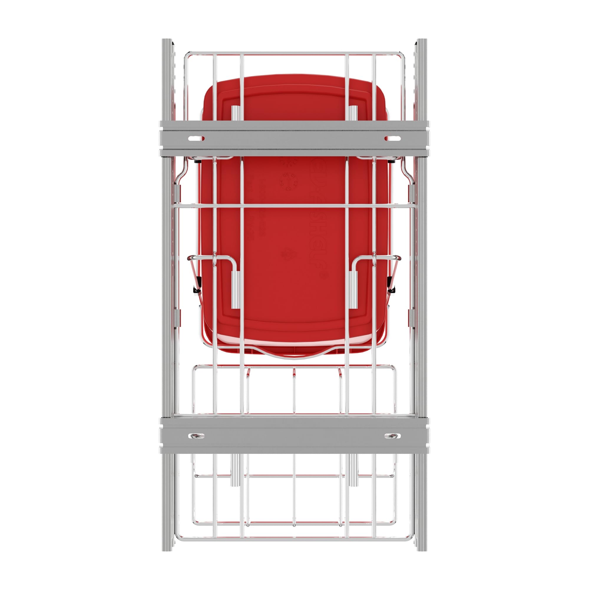 Pullout Trash Can for Kitchen Cabinets 35 Qt Garbage Waste Recyling Bin with Full Extension Slides