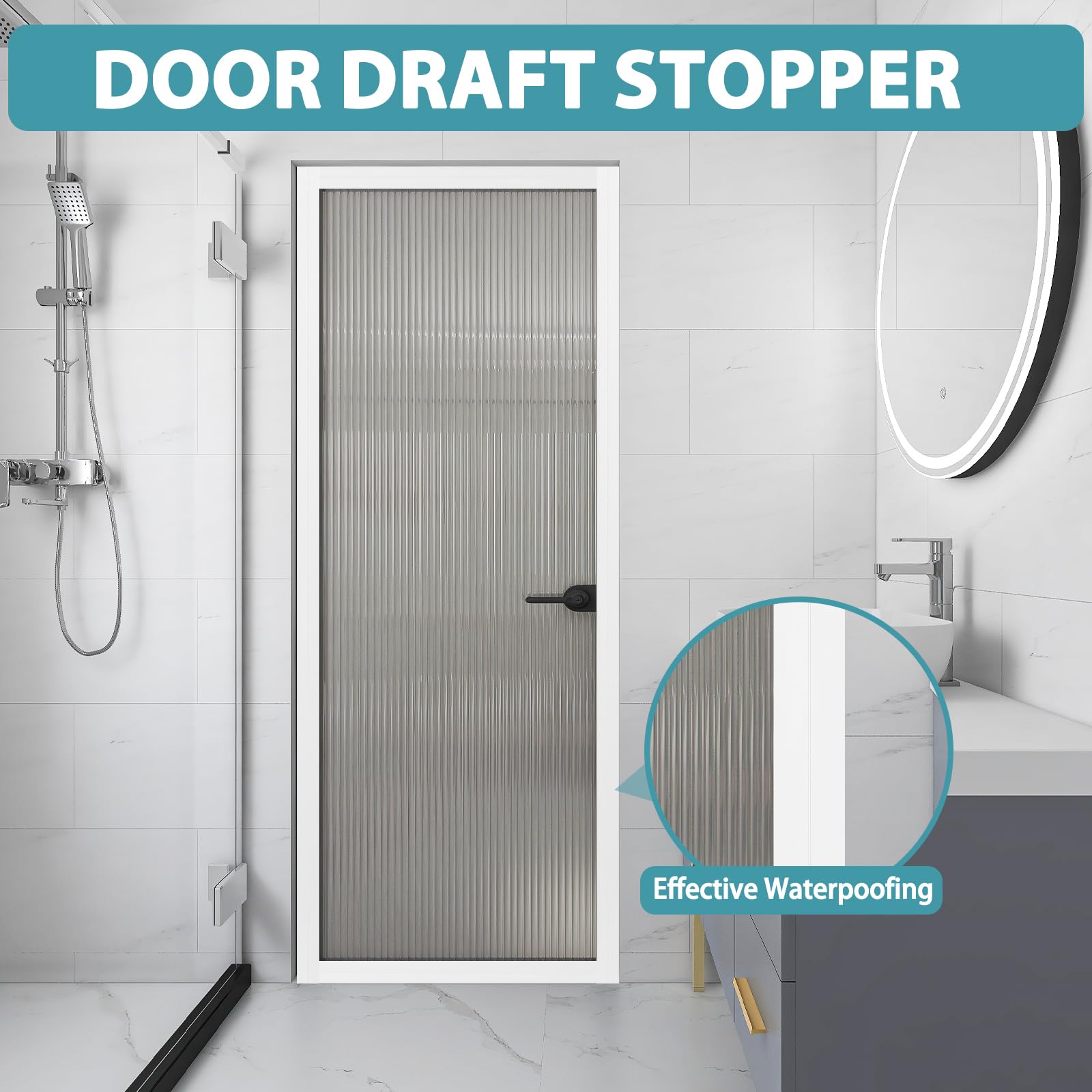 Weather Stripping Door Draft Stopper Self Adhesive