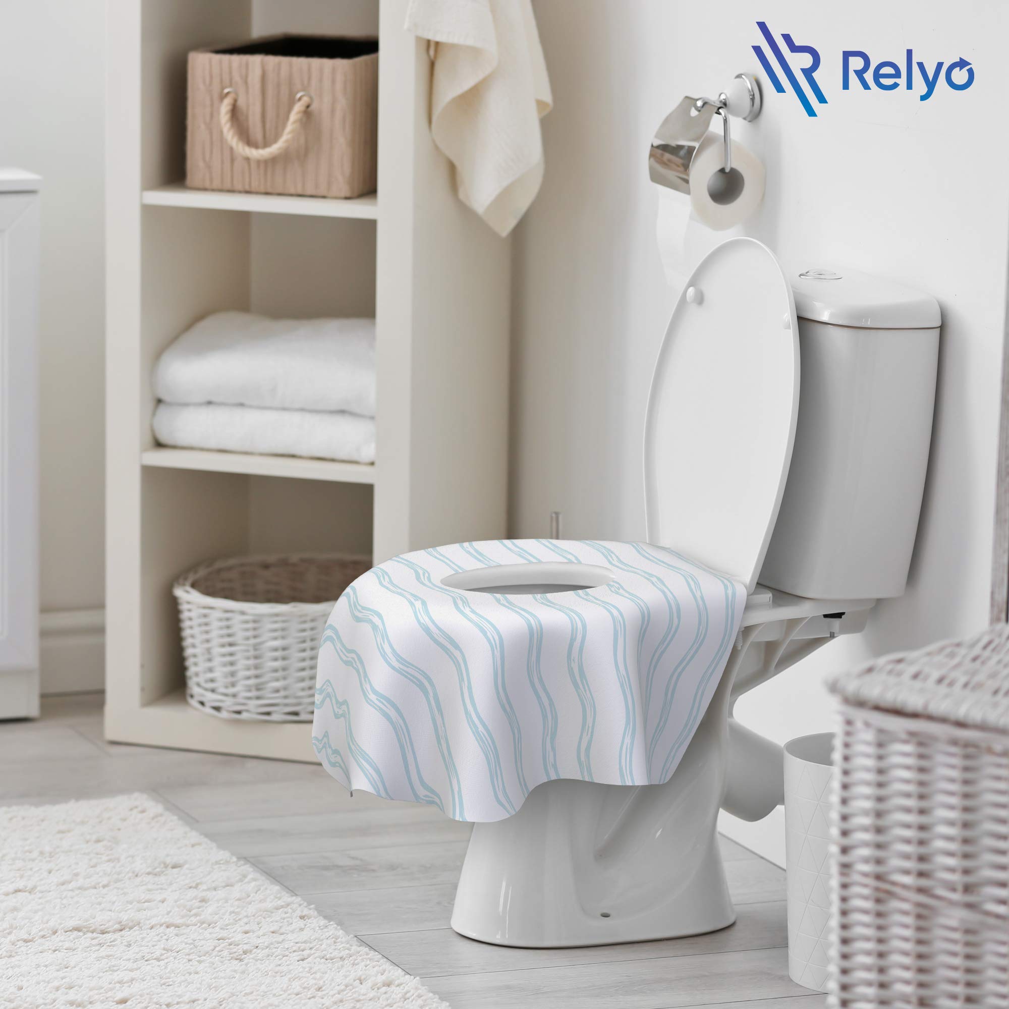 Disposable Toilet Seat Cover for Travel (20 Count)