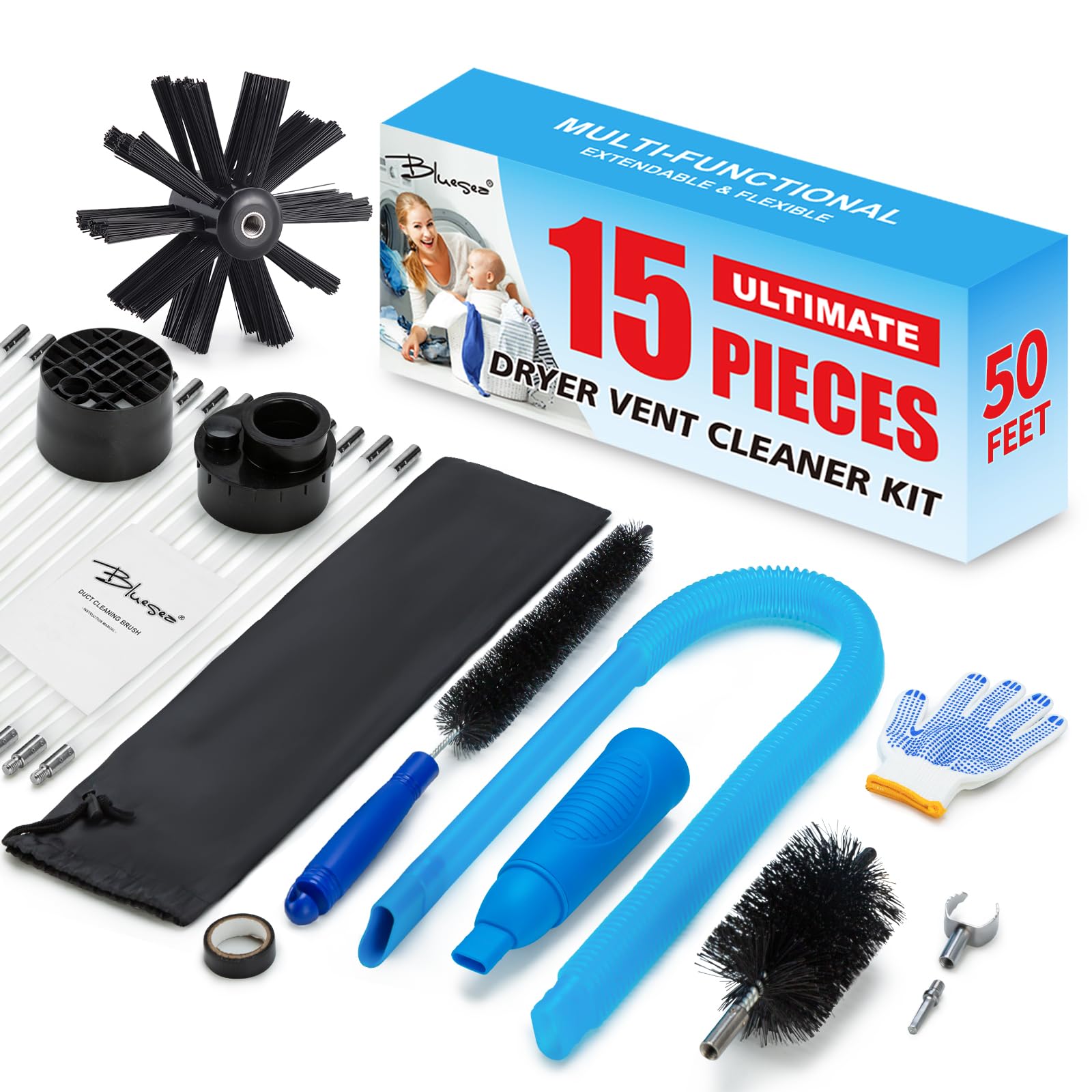 Dryer Vent Cleaner Kit