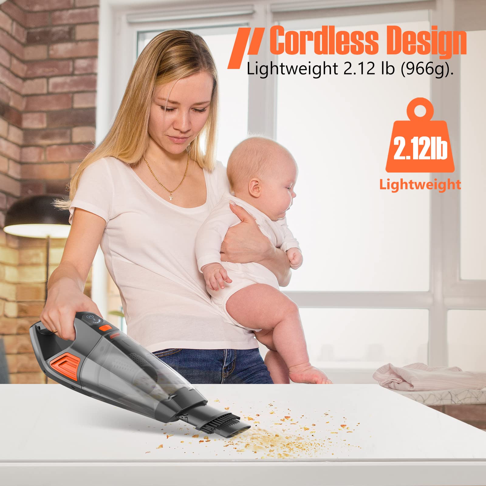 Handheld Vacuum Cordless Cleaner