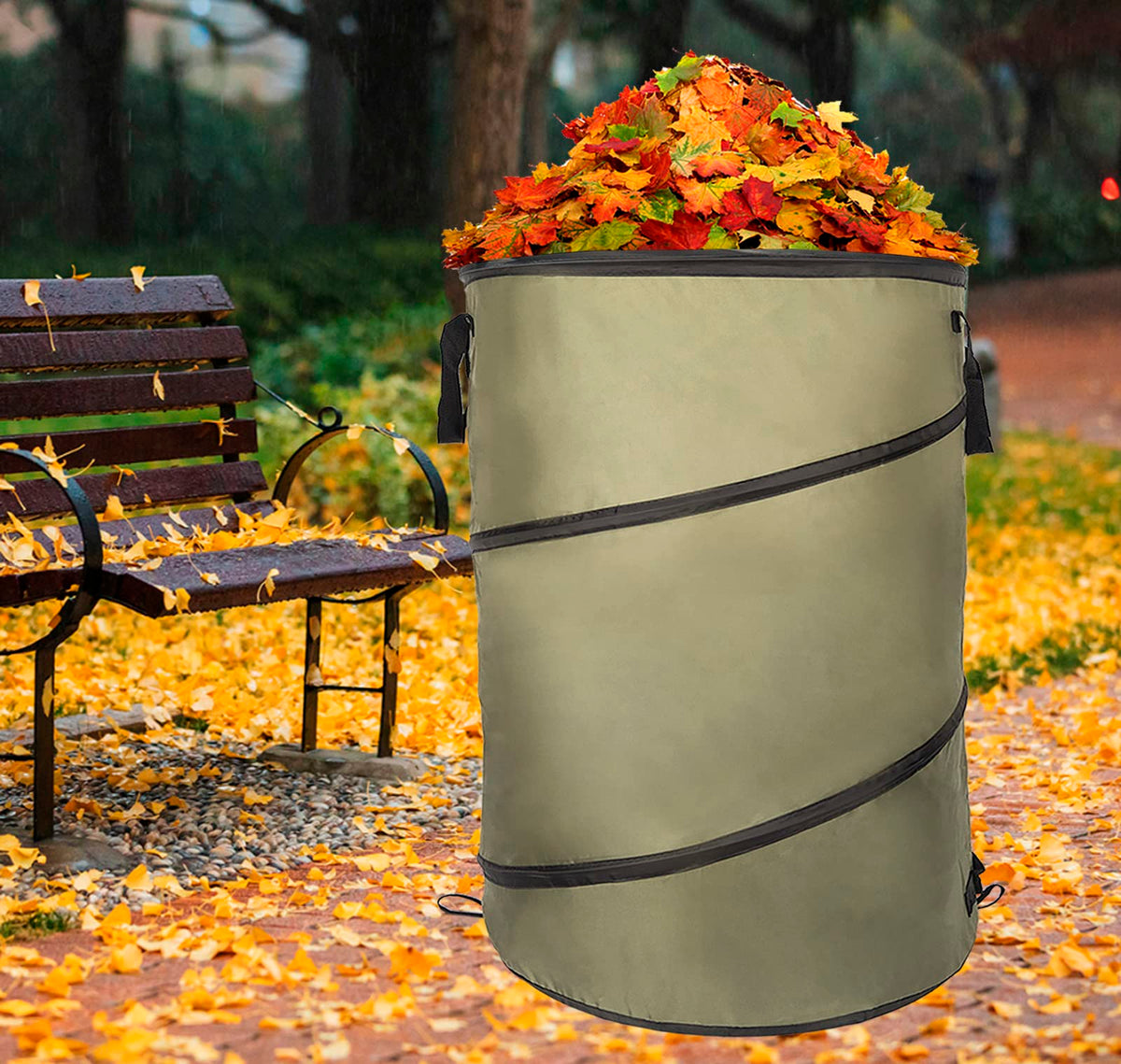 Collapsible Lawn and Leaf Bag Pop (2 Count)