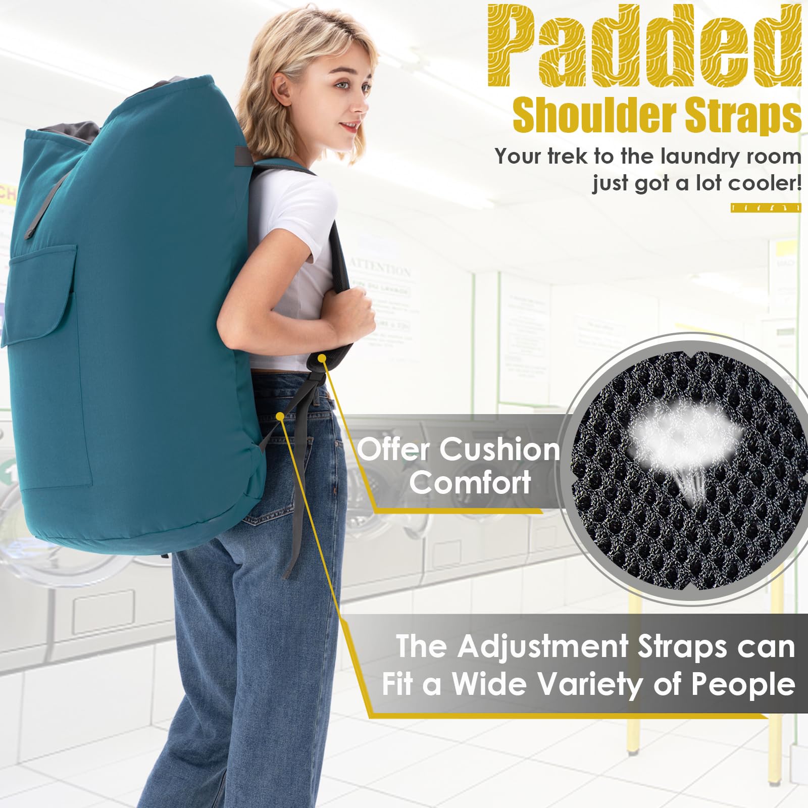 Backpack Laundry Bag