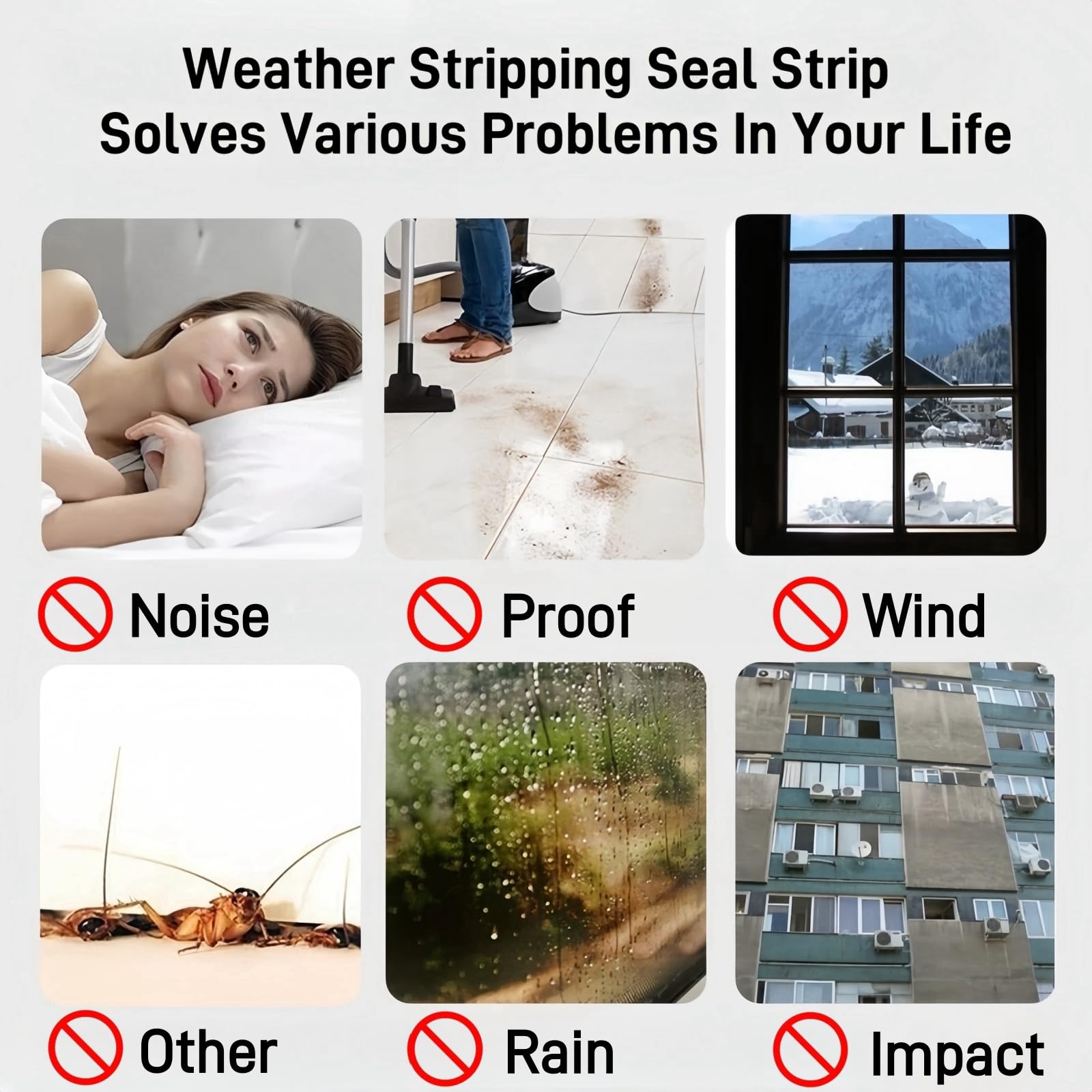 Window Weather Stripping Door Seal (33 Foot)