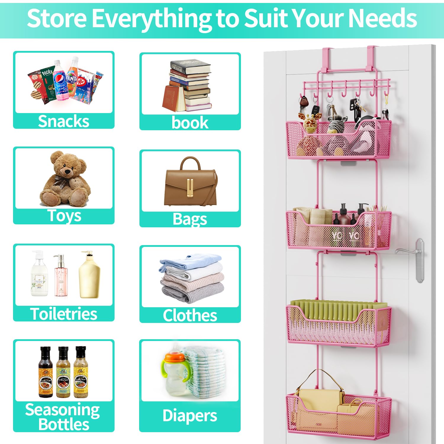 Over Door Organizer Storage