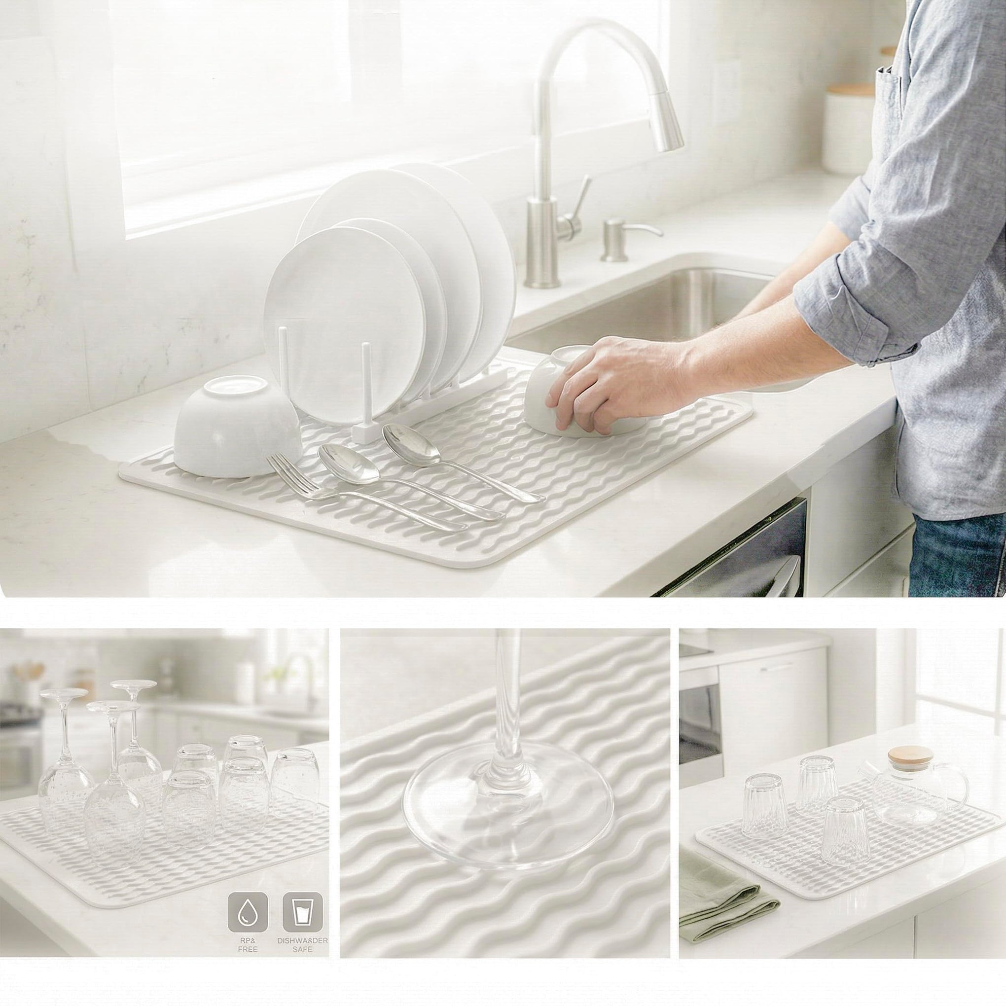 Silicone Dish Drying Mat