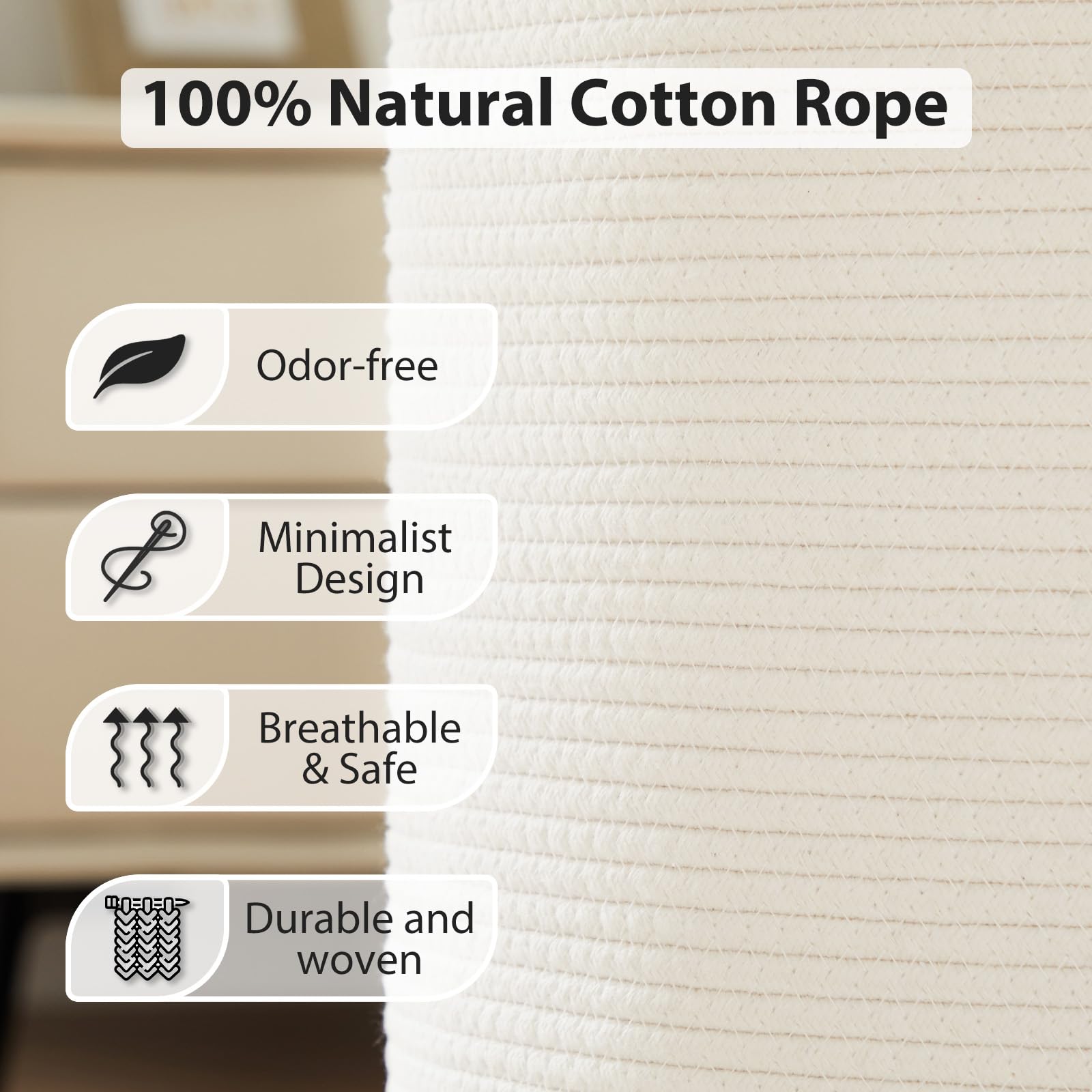 Woven Laundry Hamper