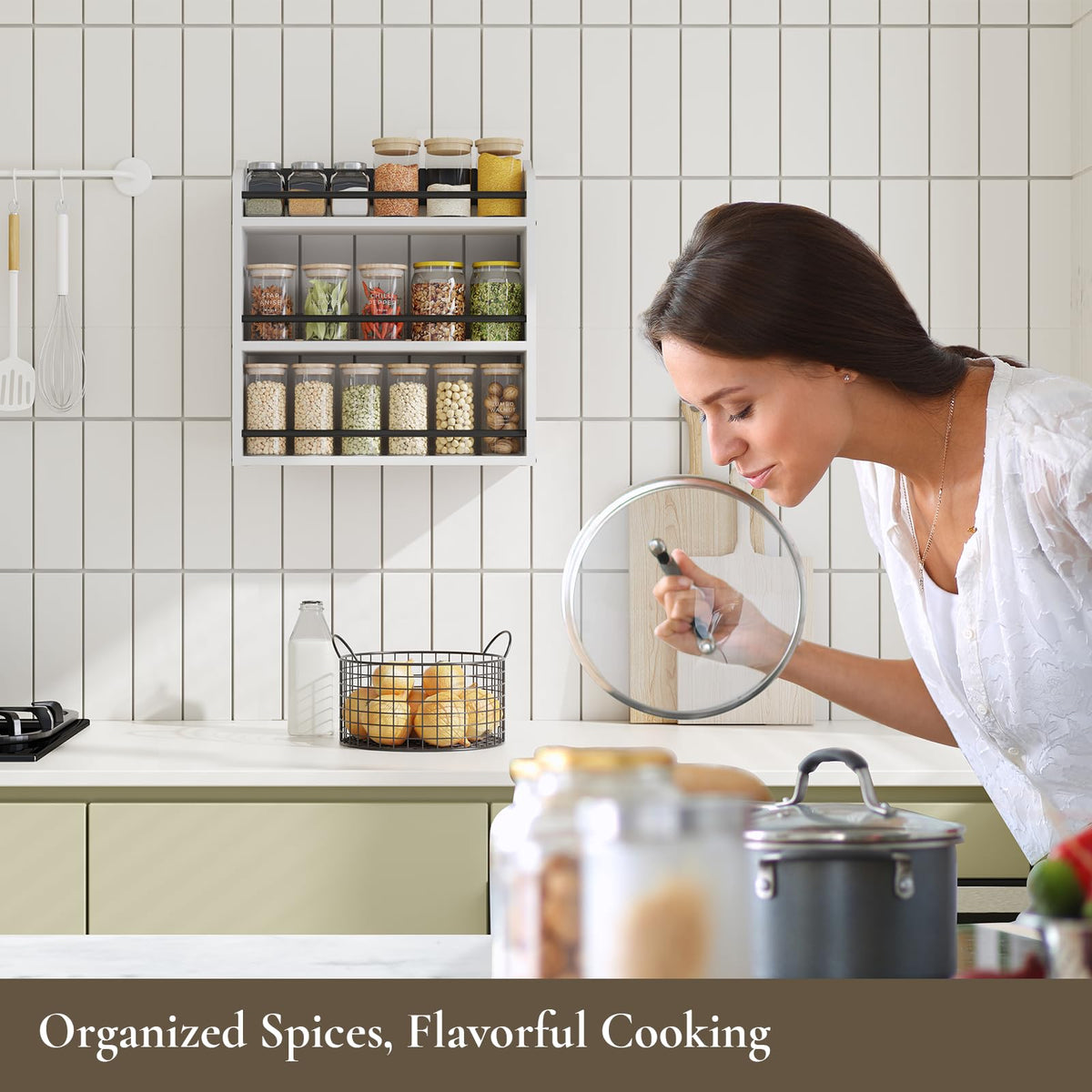 Spice Rack Wall Mount