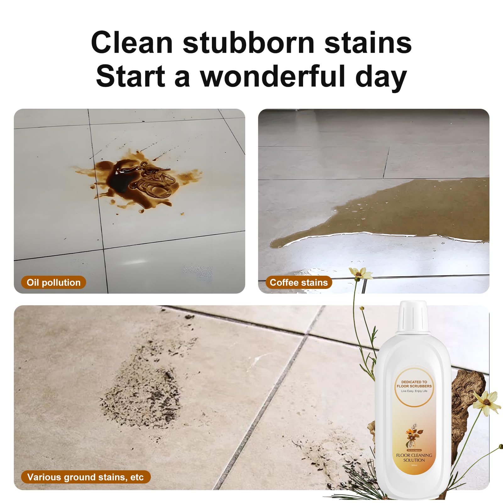 Floor Cleaning Solution Compatible With Tineco (35.27 Fl Oz)