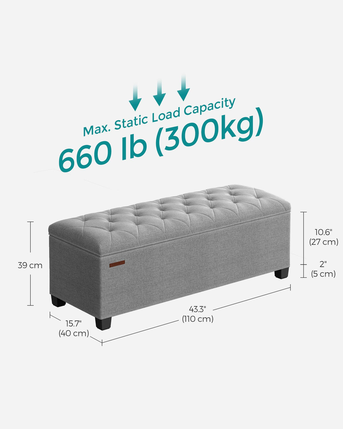 Storage Ottoman Bench