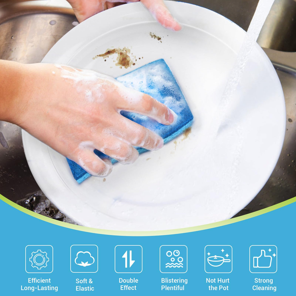Sponges Kitchen (6 Count)
