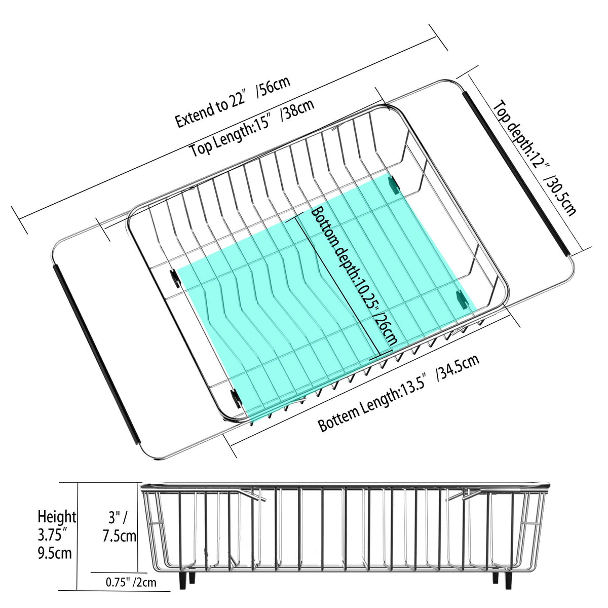 Dish Drying Rack