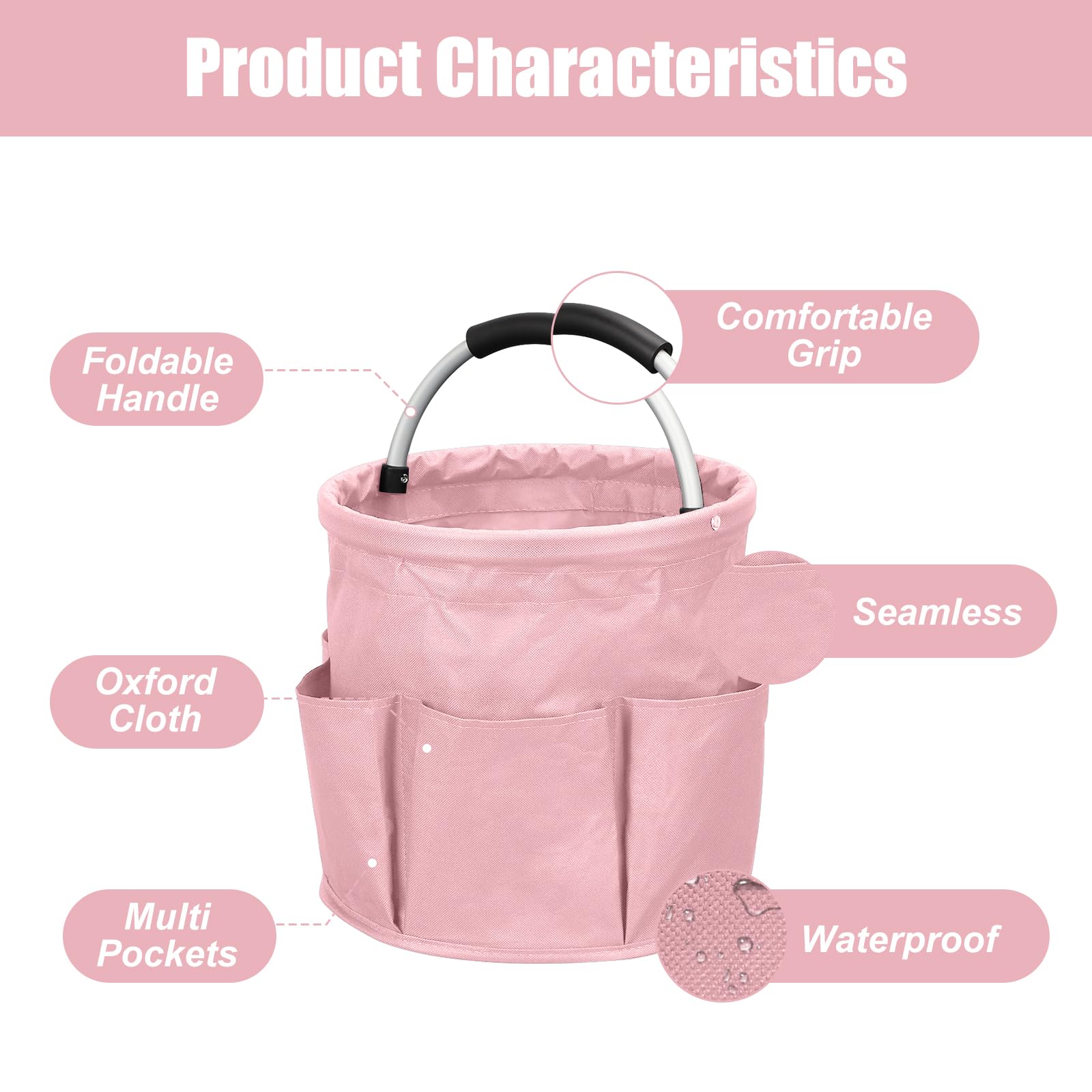 17L Cleaning Caddy with Handle