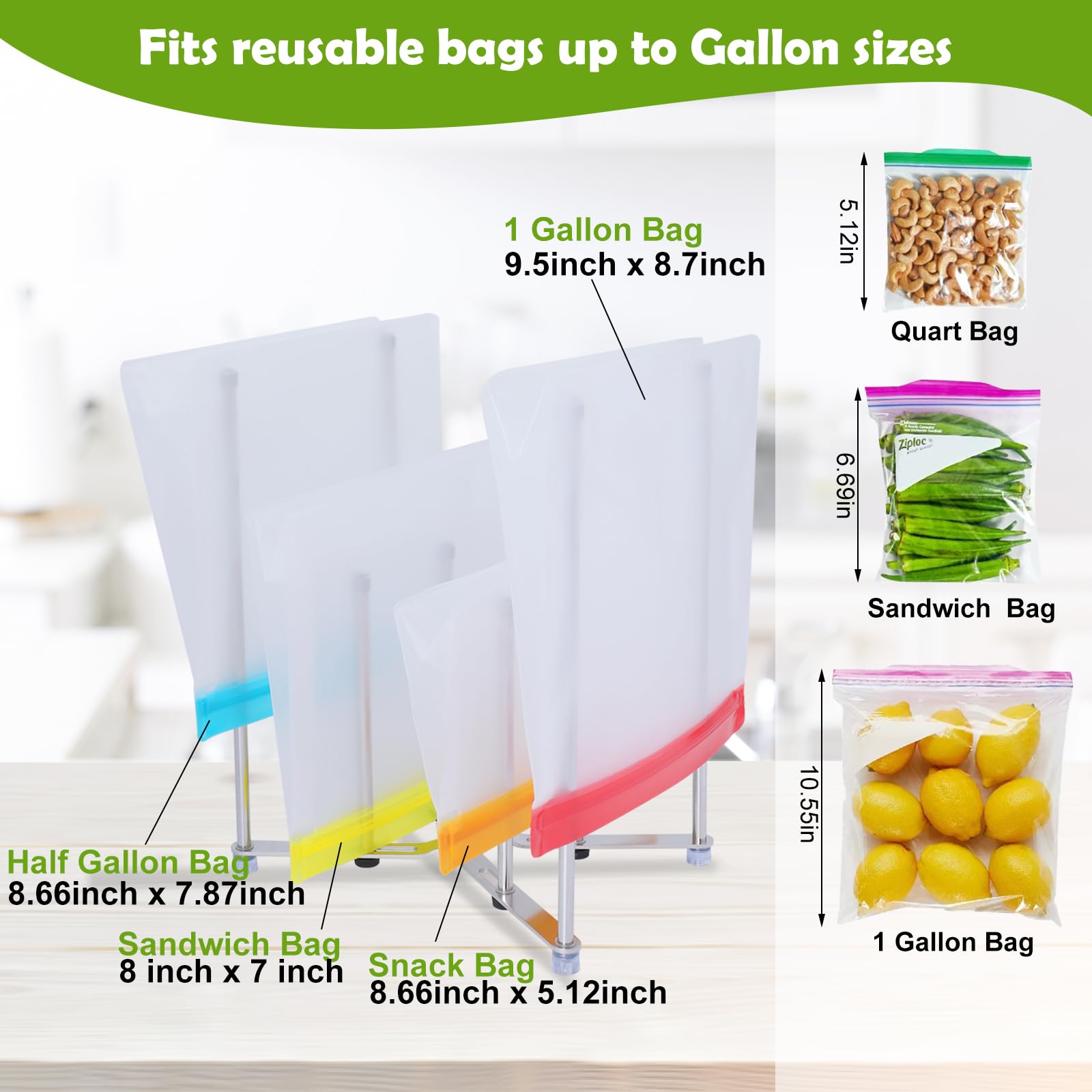 Plastic Bag Drying Holder