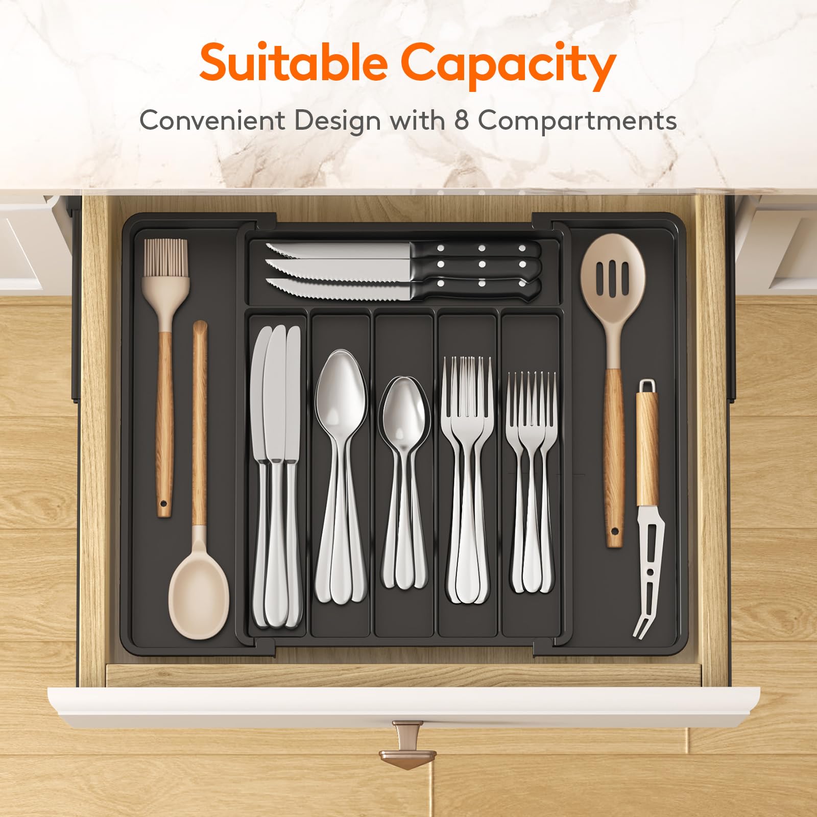 Silverware Drawer Organizer