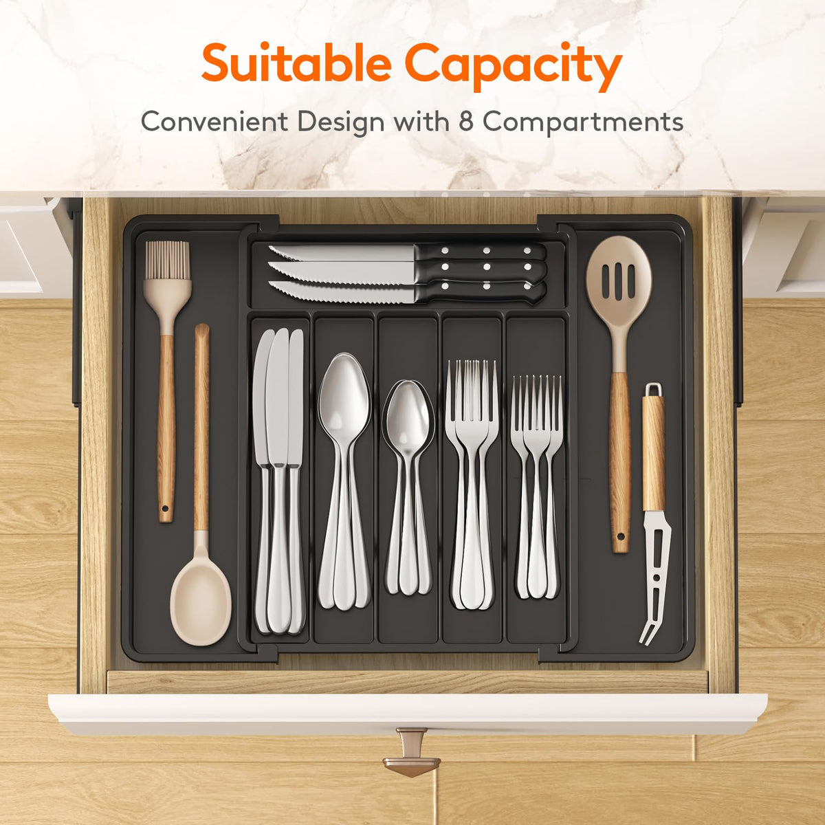 Silverware Drawer Organizer