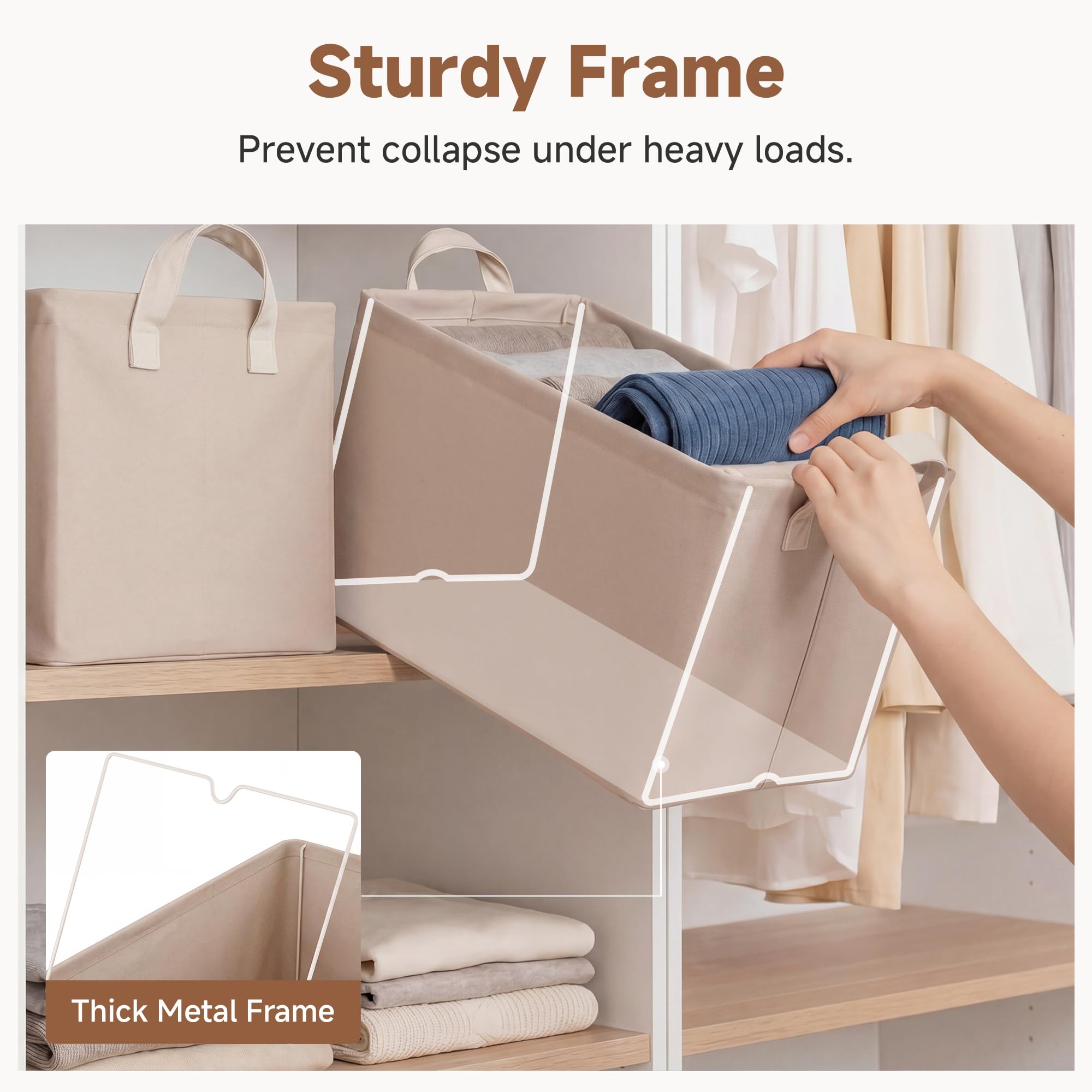 Fabric Storage Bins (2 Count)