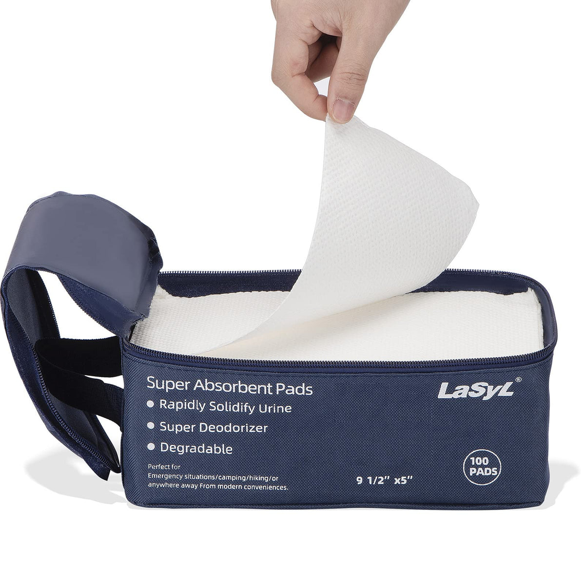 Super Absorbent Commode Pads (100 Count)