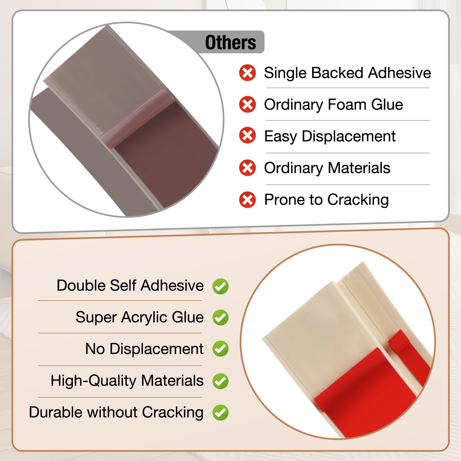 Floor Transition Strip Self Adhesive Vinyl Door Threshold Strip
