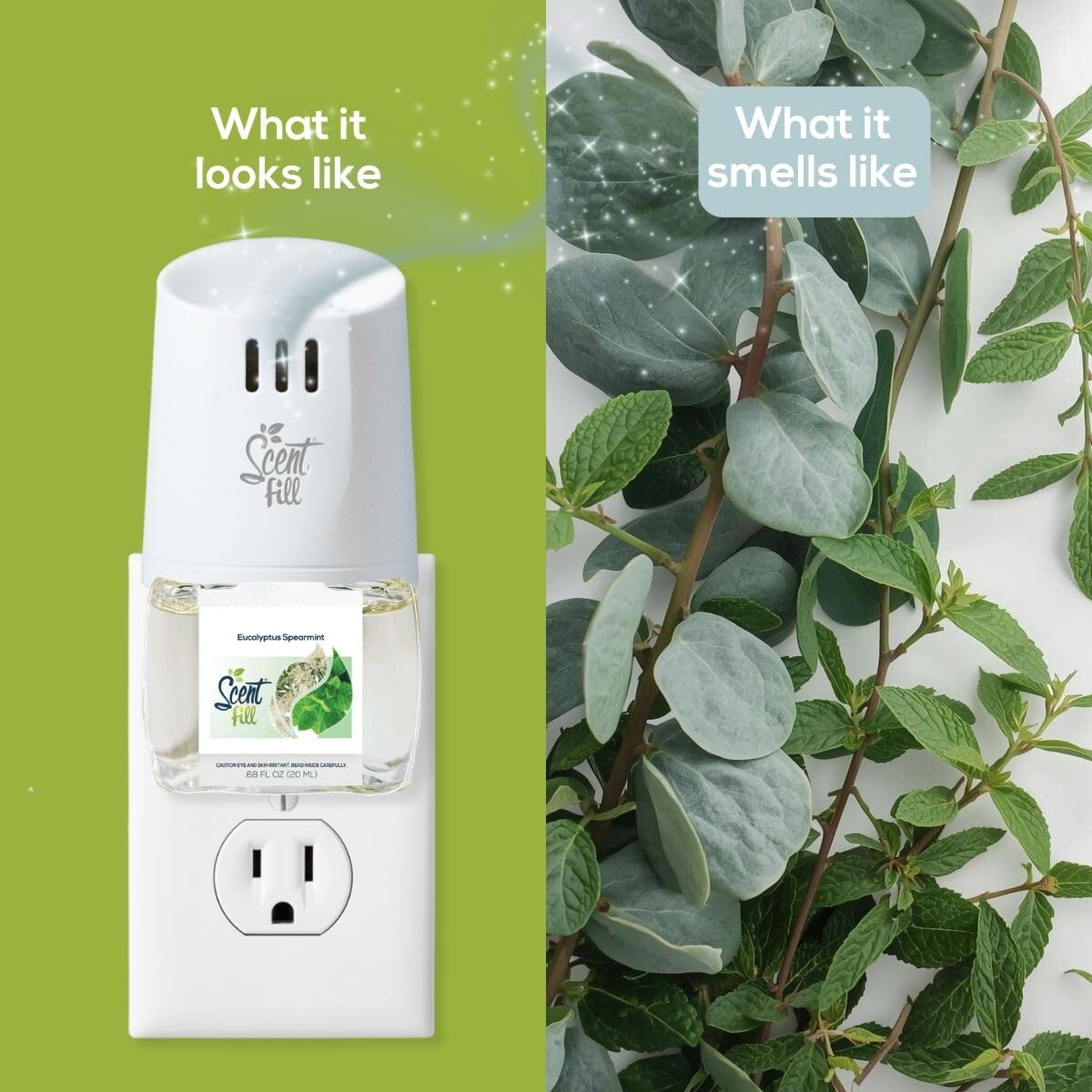 Eucalyptus Spearmint Plug in Air Freshener (2.72 Fl Oz)