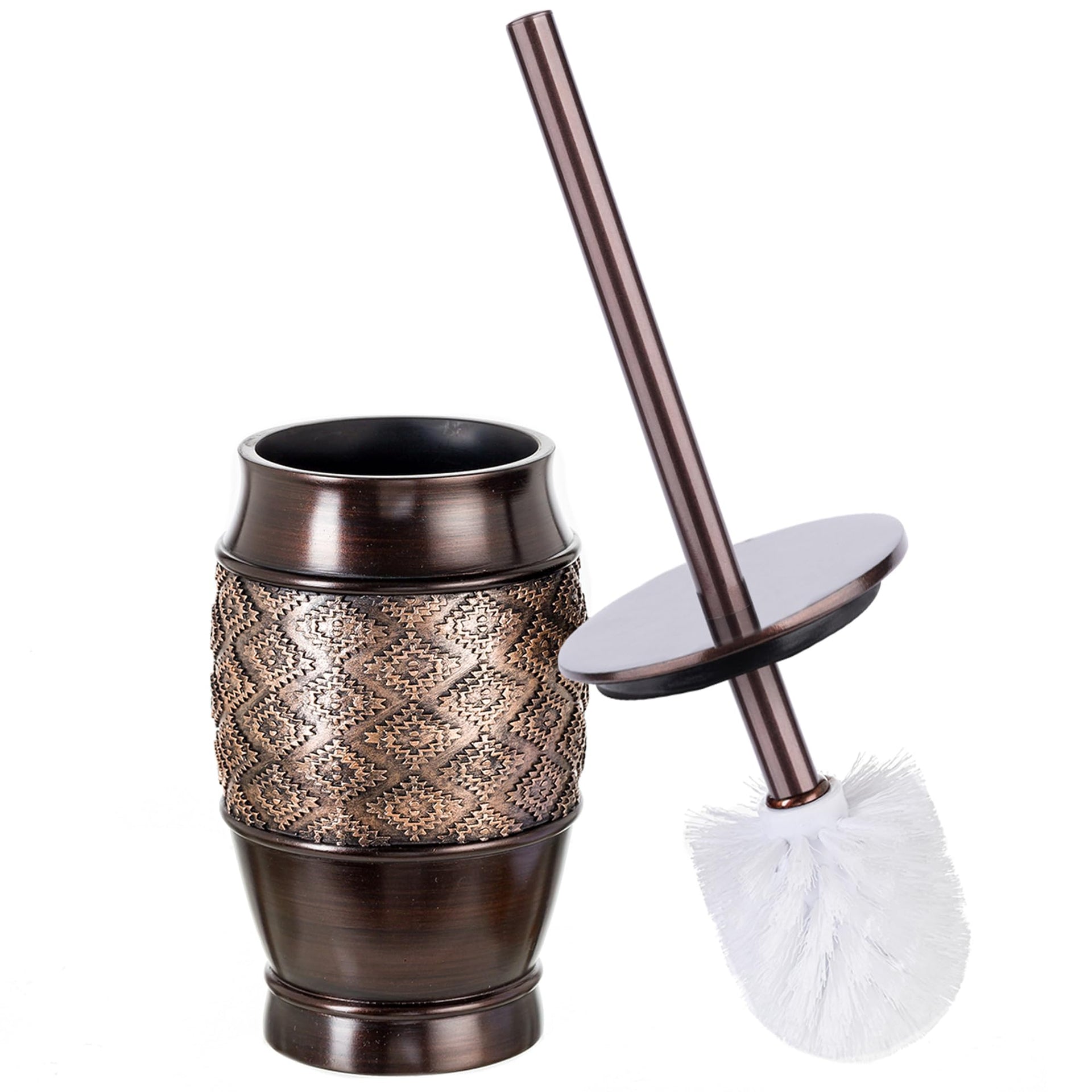 Dublin Brown Toilet Brush Set