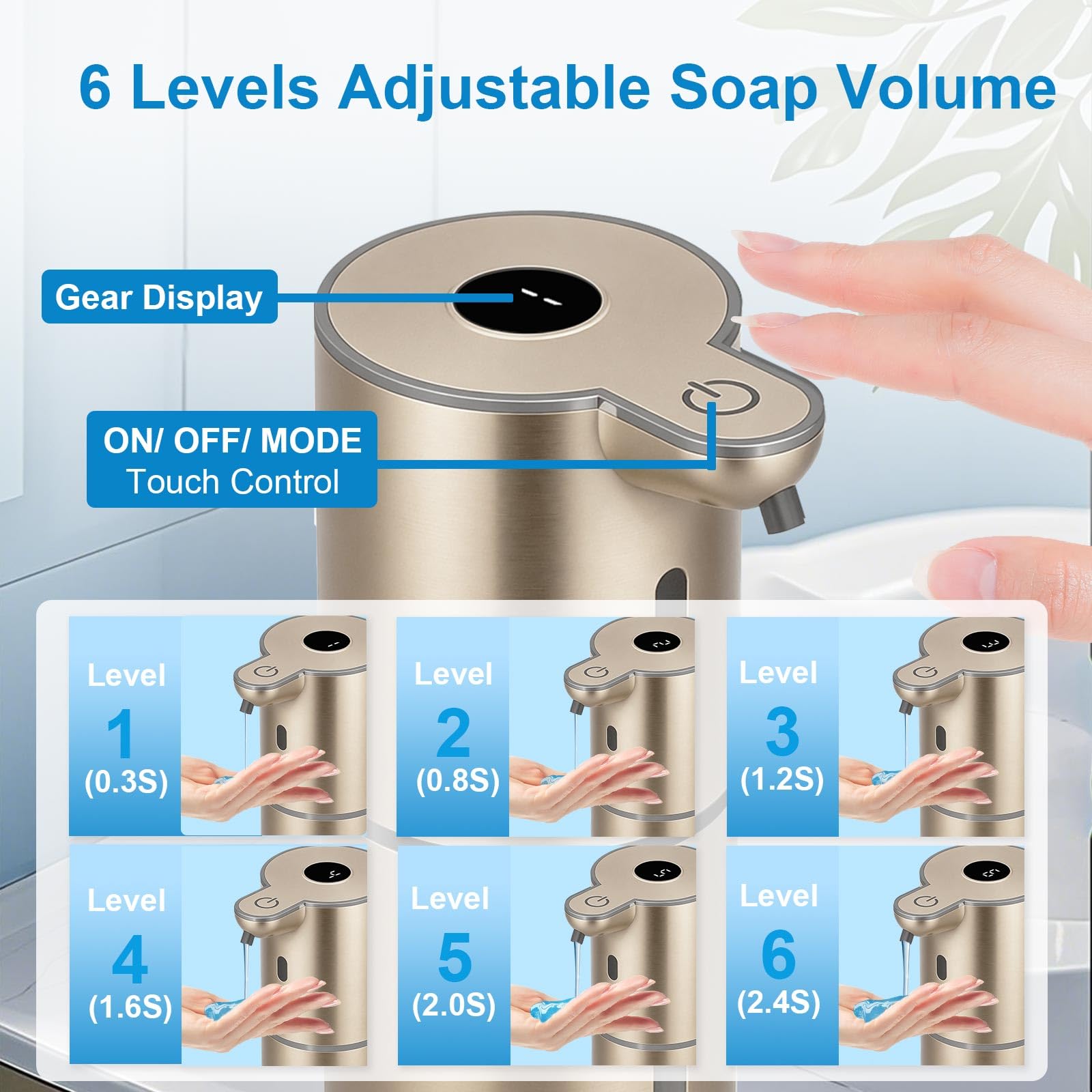 Automatic Liquid Soap Dispenser Touchless