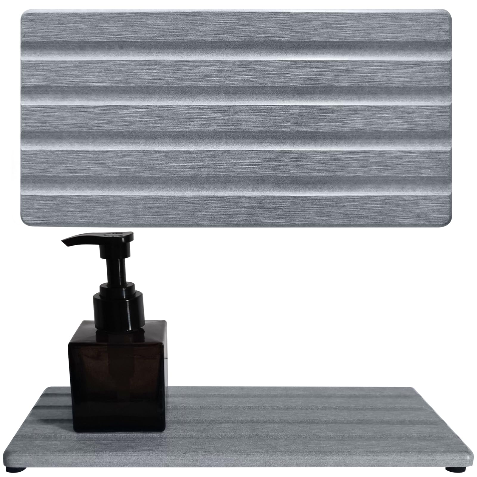 Diatomite Soap Dish Holder Water Absorbing Stone Tray Bathroom Countertop