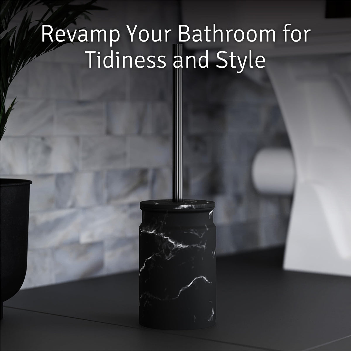 Toilet Brush and Holder Set
