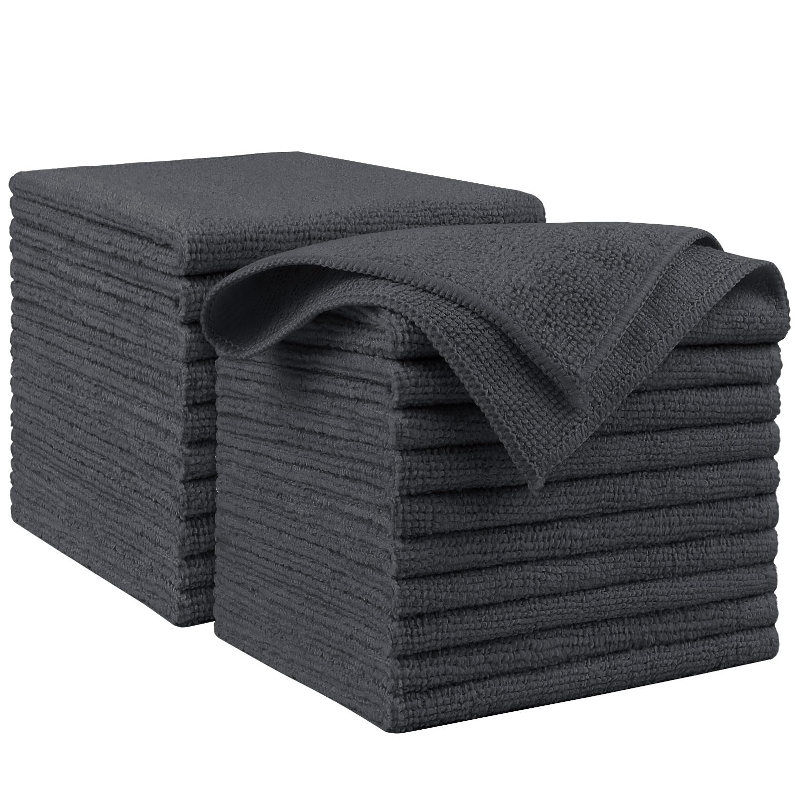 Microfiber Cleaning Cloth Grey 20PK (20 Count)