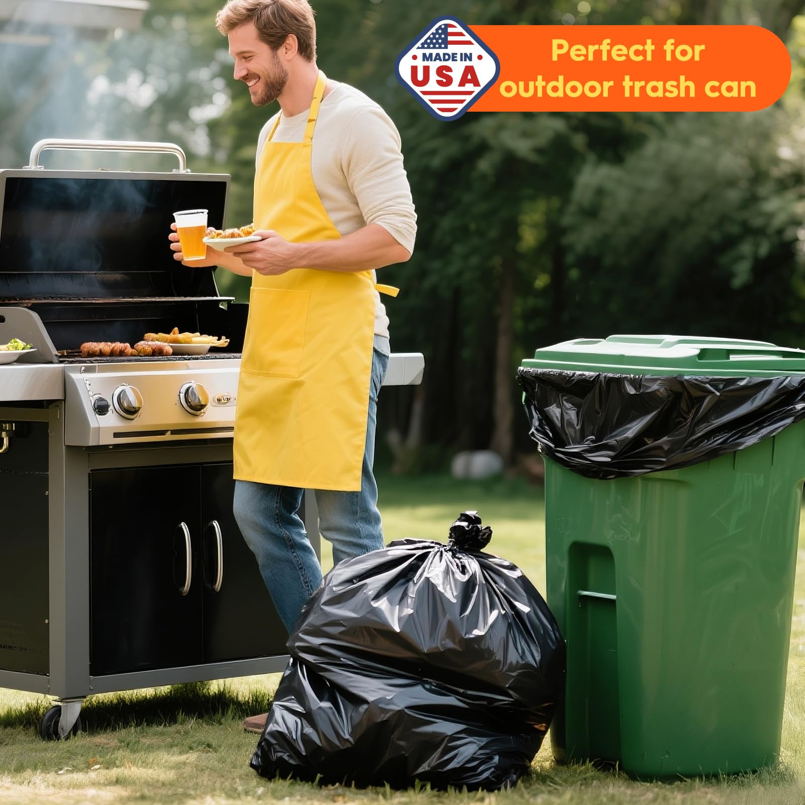 55 60 Gallon Trash Bags (100 Count)