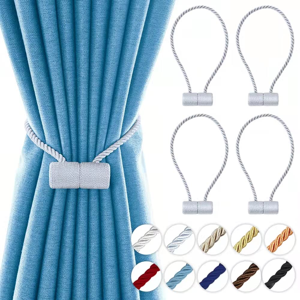 18 Inch Strong Magnetic Curtain Tiebacks (4 Count)