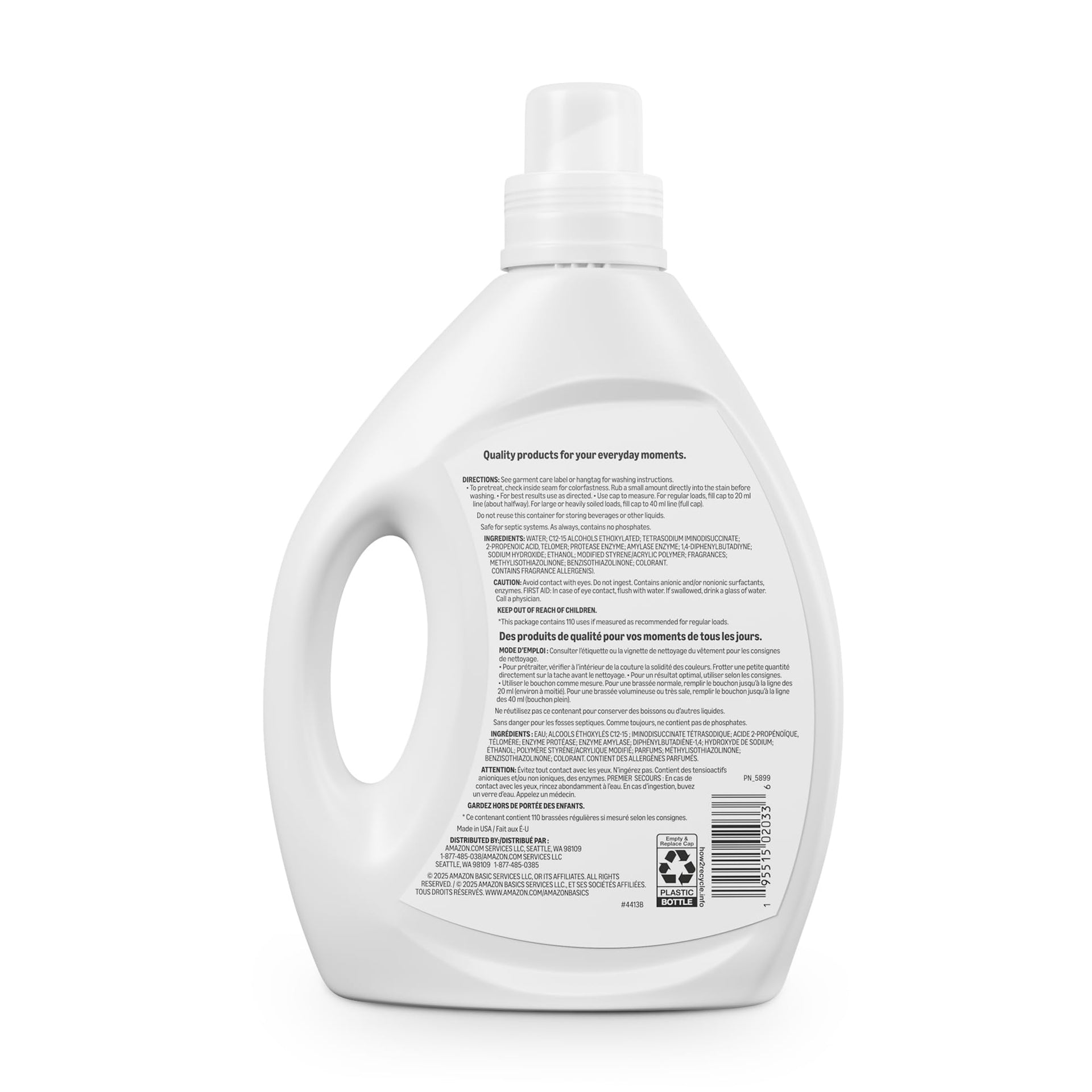 Laundry Detergent Liquid (82.5 Fl Oz) - ModHome Supplies
