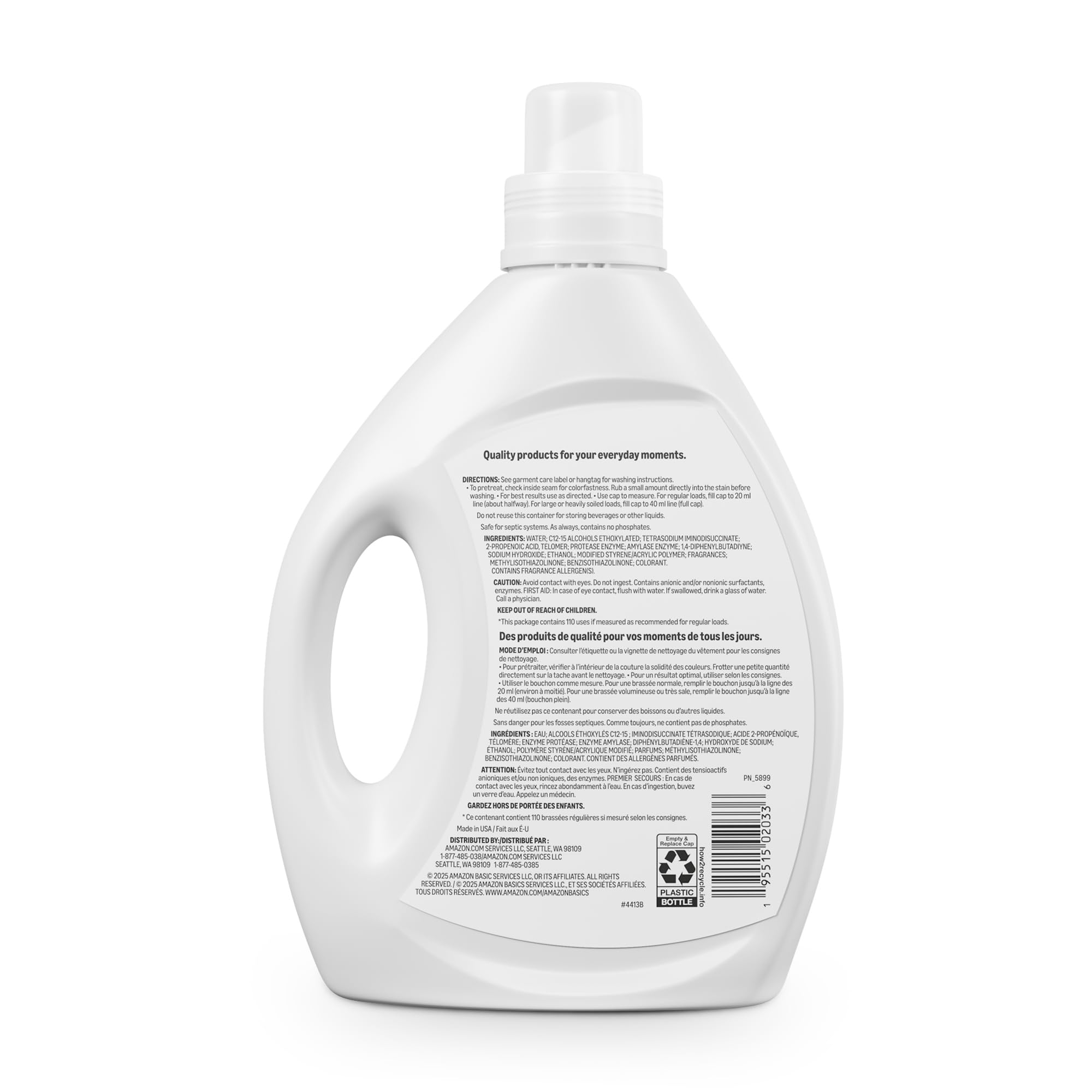 Laundry Detergent Liquid (82.5 Fl Oz) - ModHome Supplies