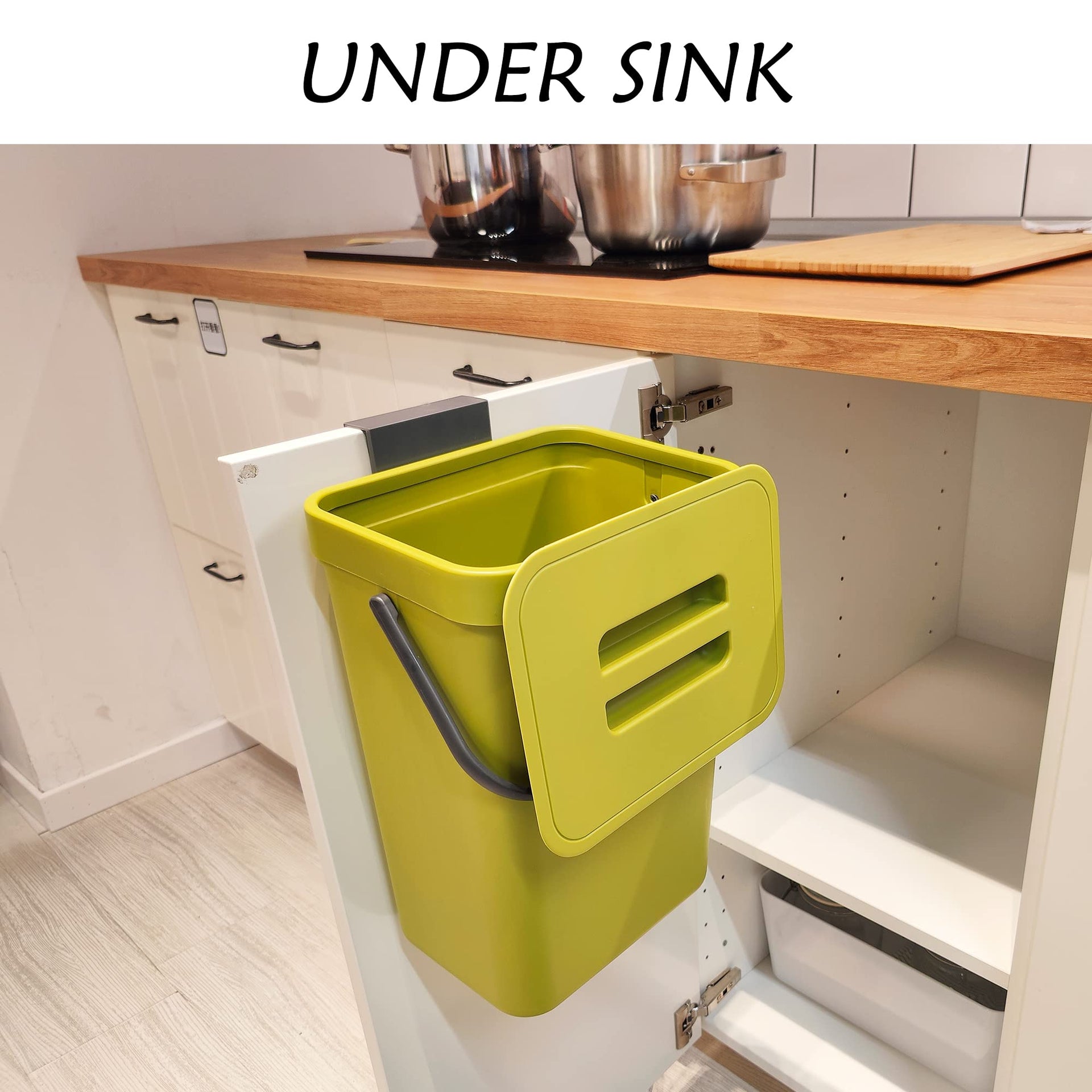 Small Trash Can with Lid