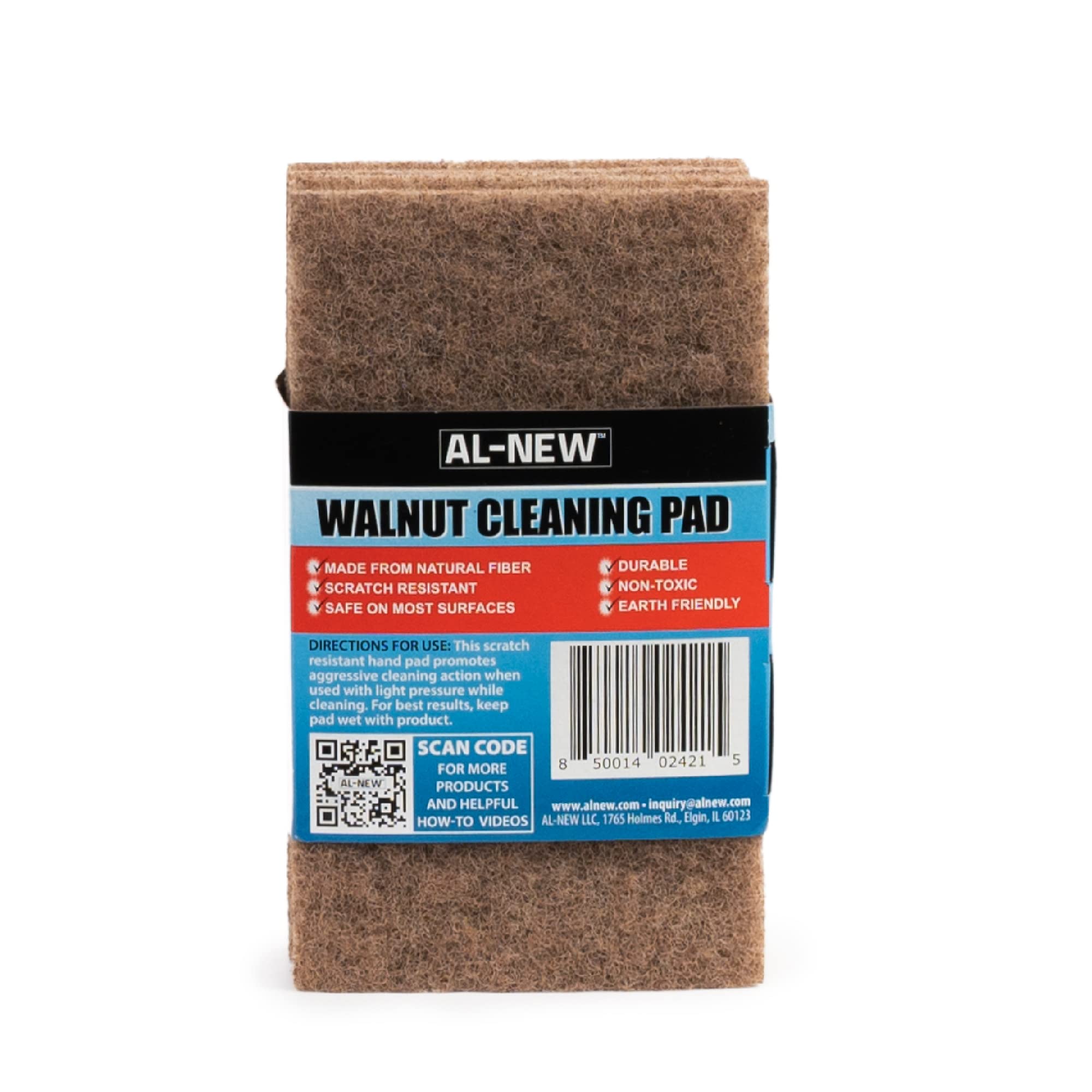 Walnut Cleaning Pads (6 Count)