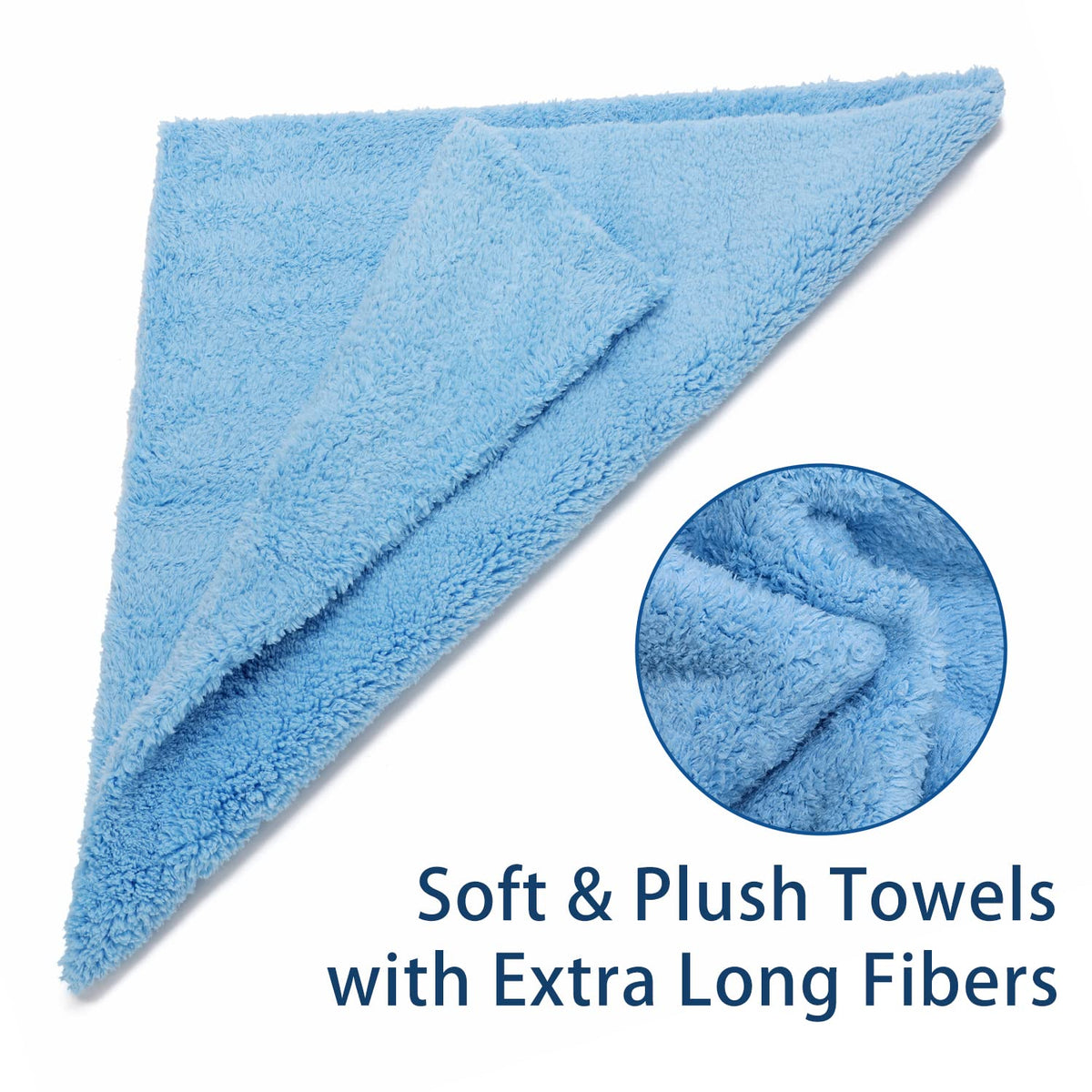 Microfiber Towels for Cars (6 Count)
